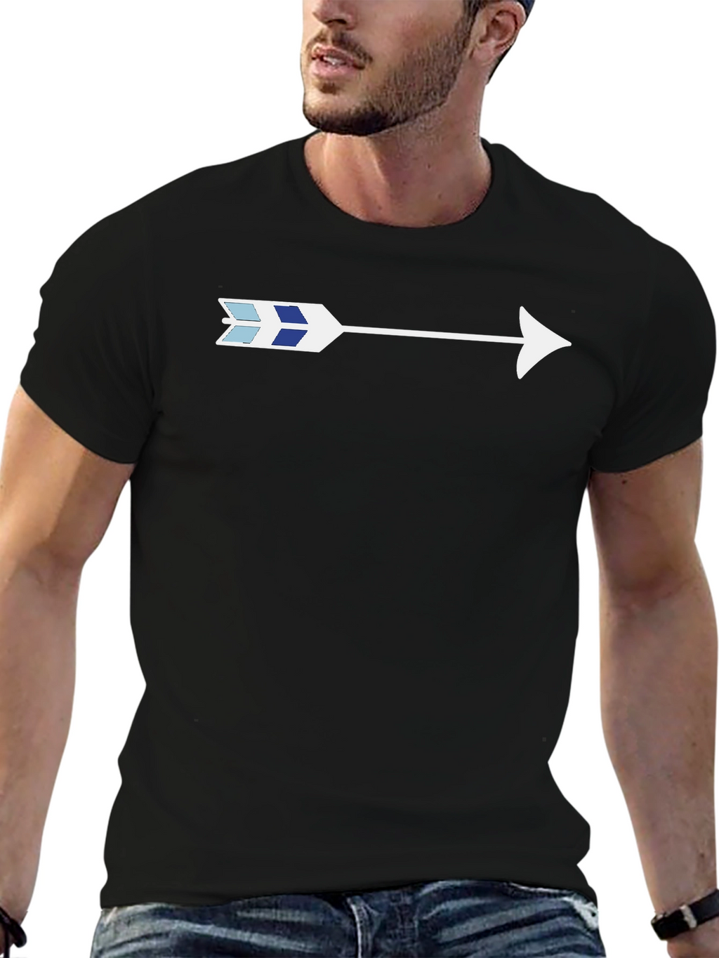 Arrow Graphic Tee - Stylish Casual Wear