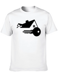 House Key Graphic T-Shirt - Modern Style