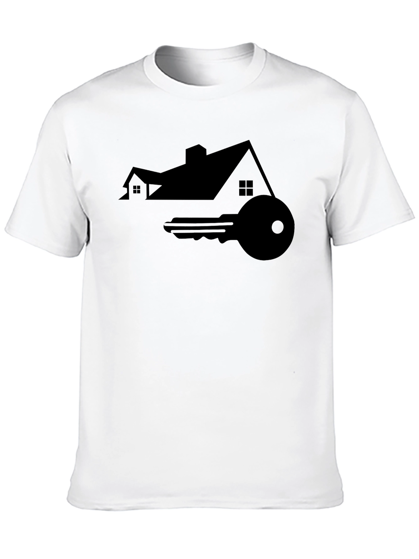 House Key Graphic T-Shirt - Modern Style