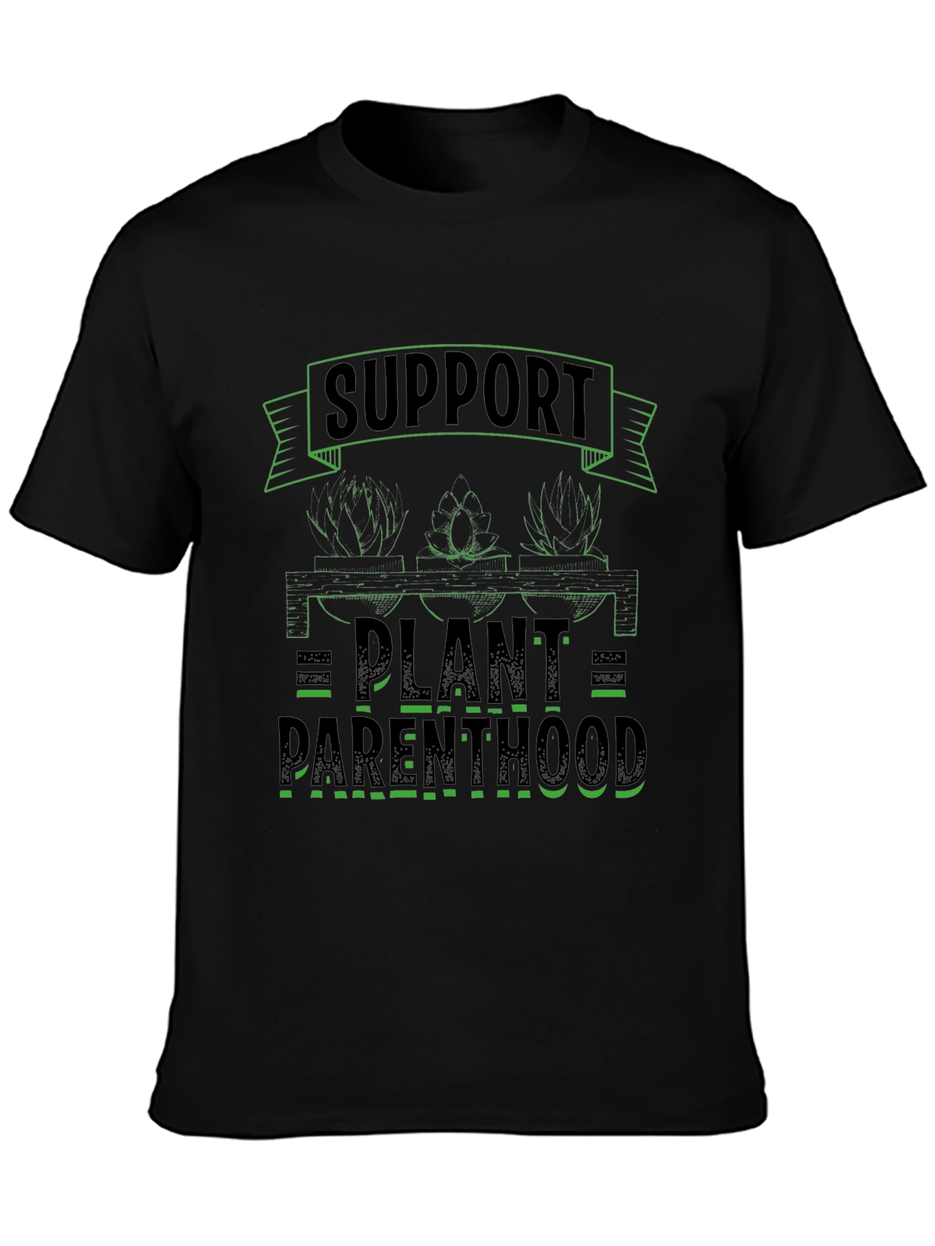 Support Plant Parenthood Graphic T-Shirt