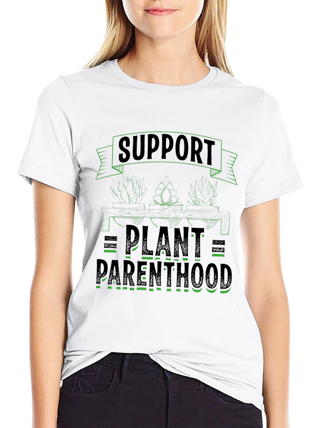 Support Plant Parenthood Graphic T-Shirt