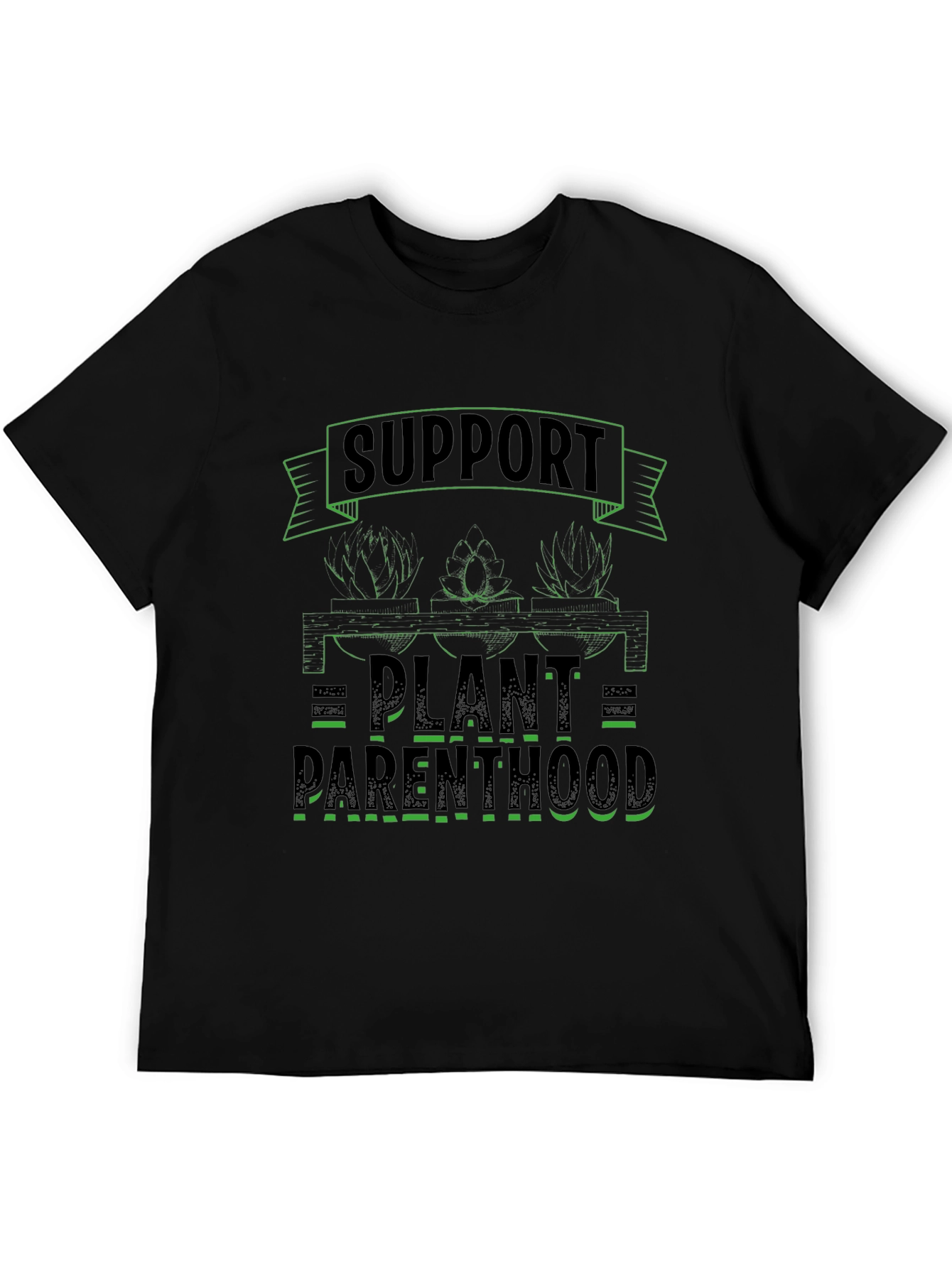 Support Plant Parenthood Graphic T-Shirt