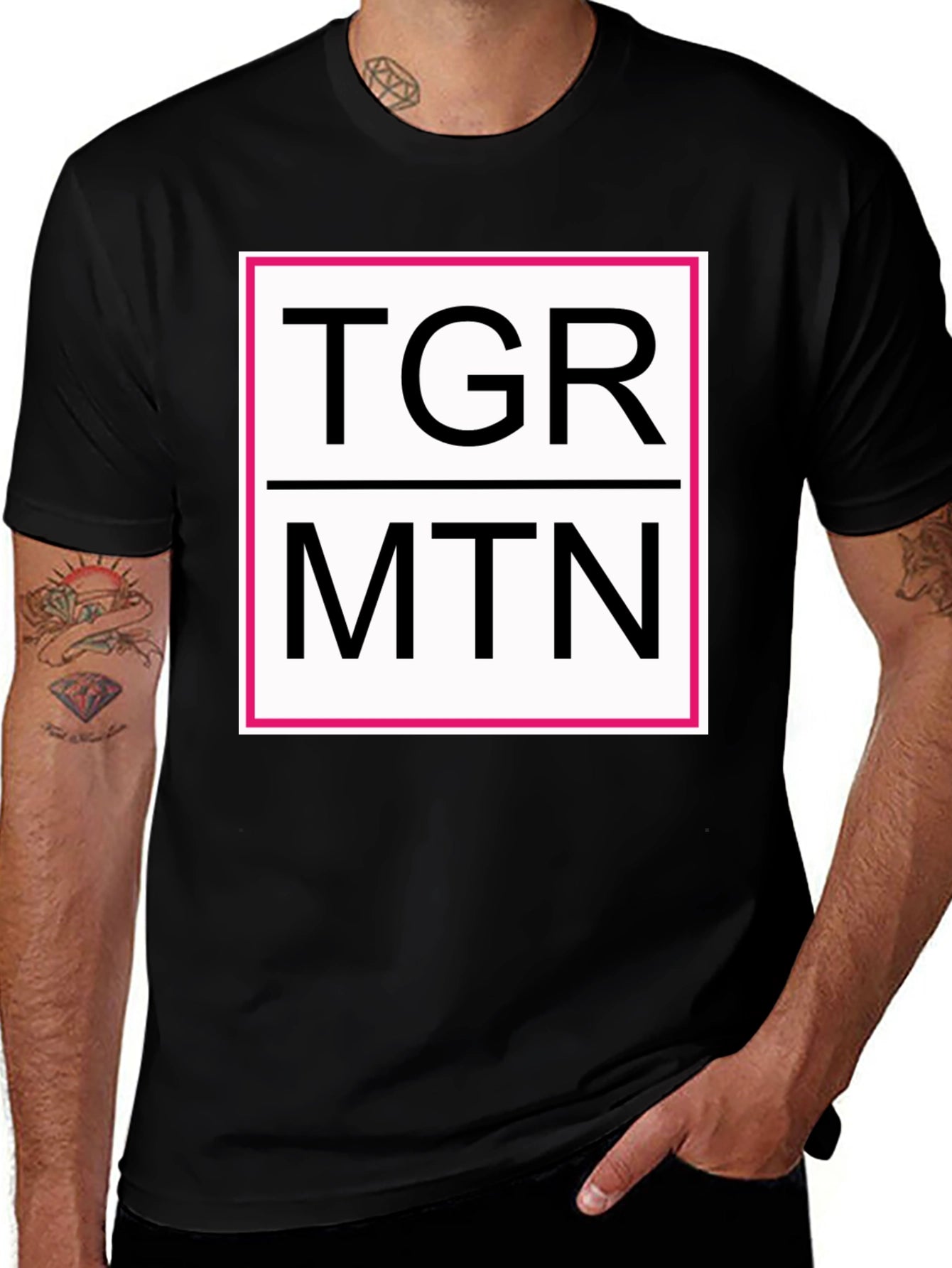 TGR MTN Graphic Tee - Black