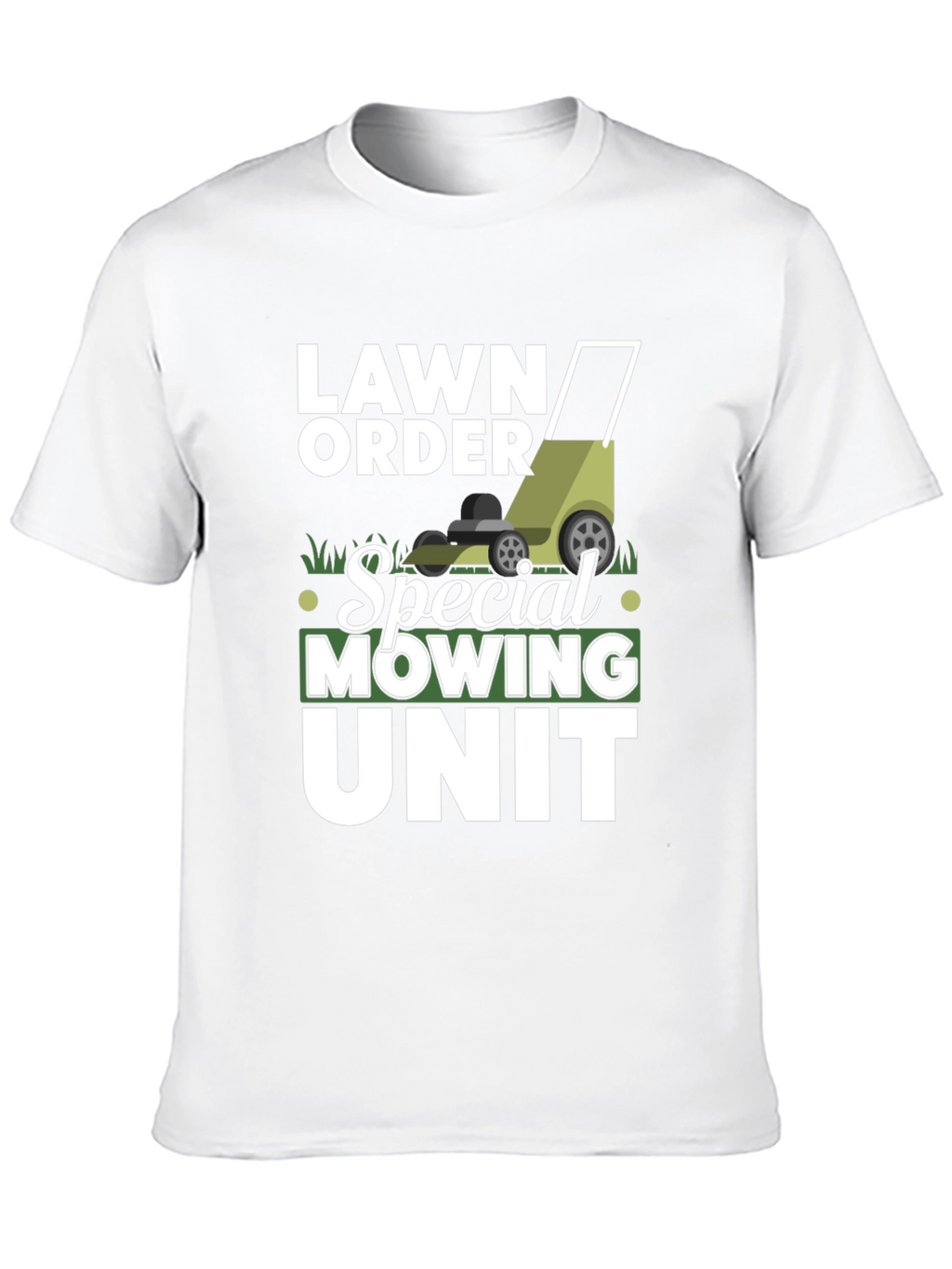 Lawn Order Special Mowing Unit Black T-Shirt