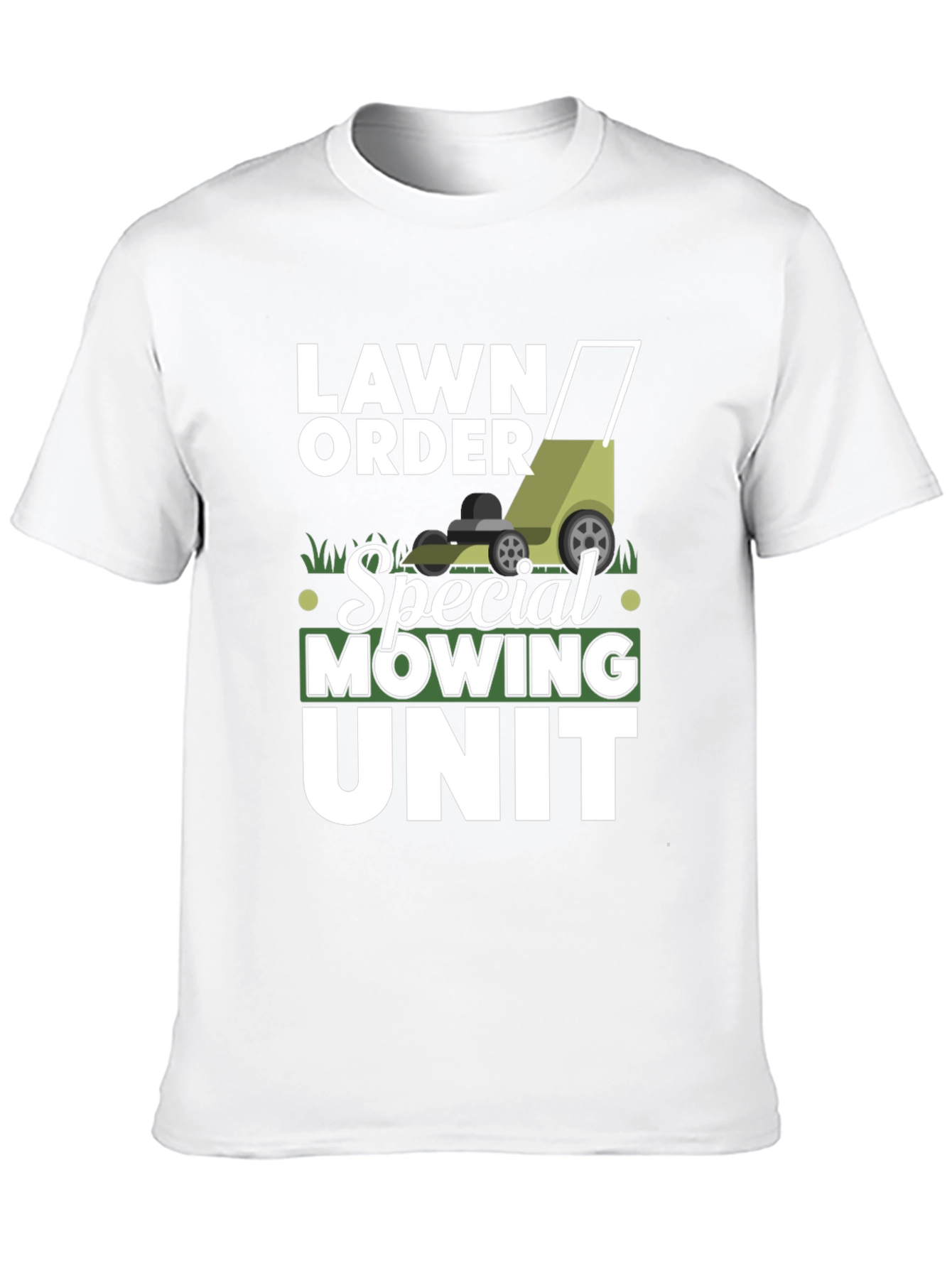 Lawn Order Special Mowing Unit Black T-Shirt