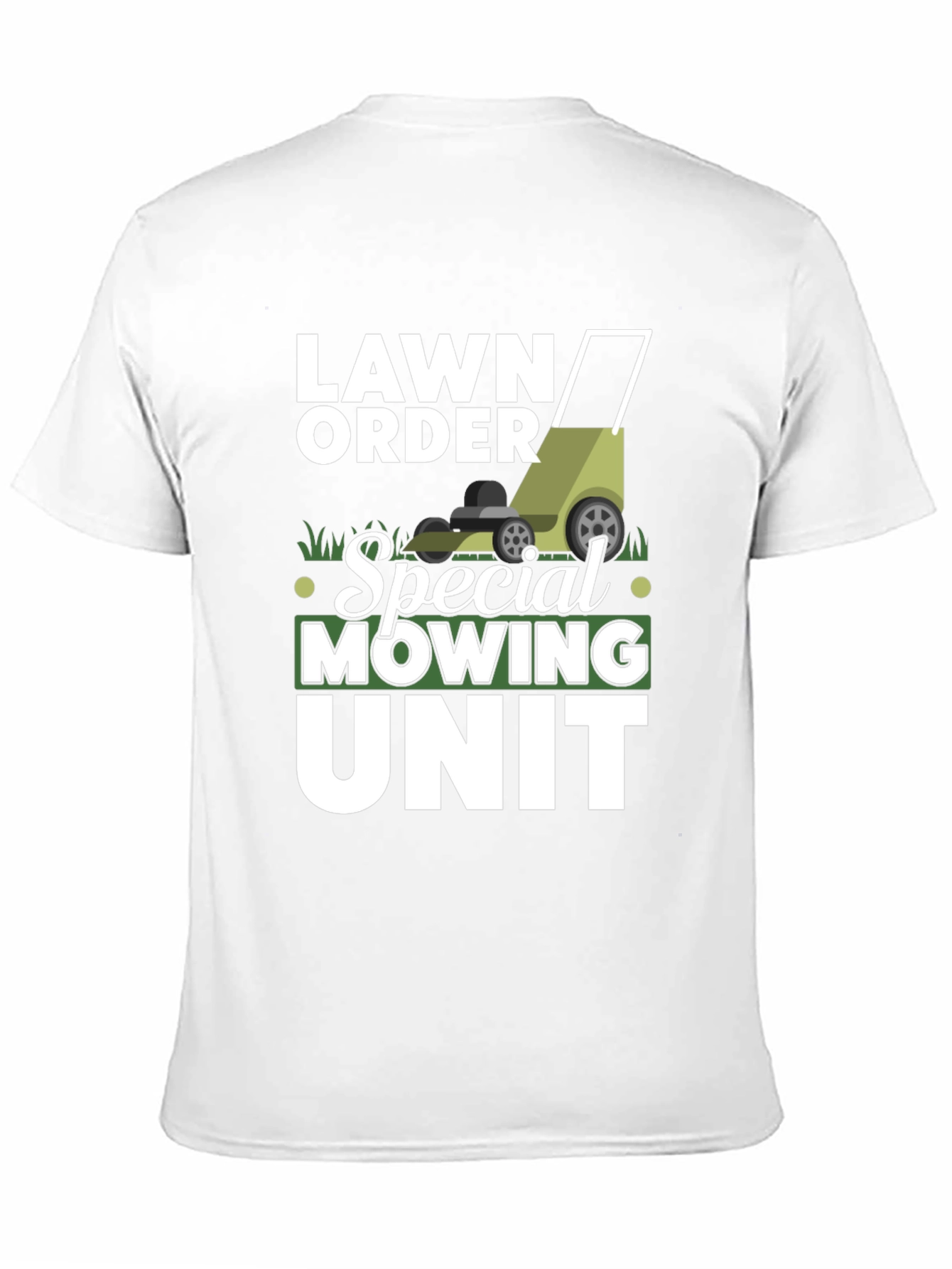 Lawn Order Special Mowing Unit Black T-Shirt