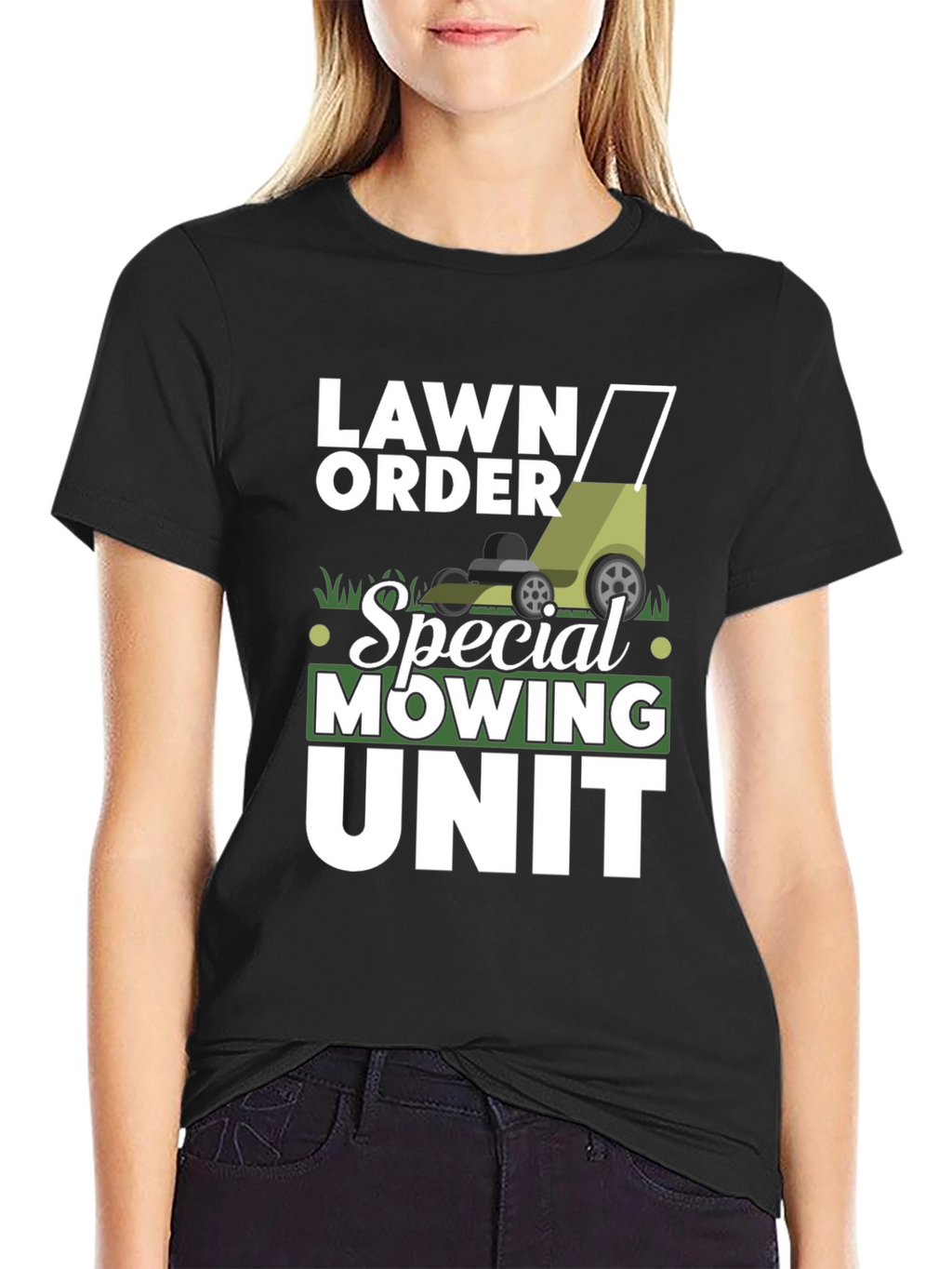 Lawn Order Special Mowing Unit Black T-Shirt