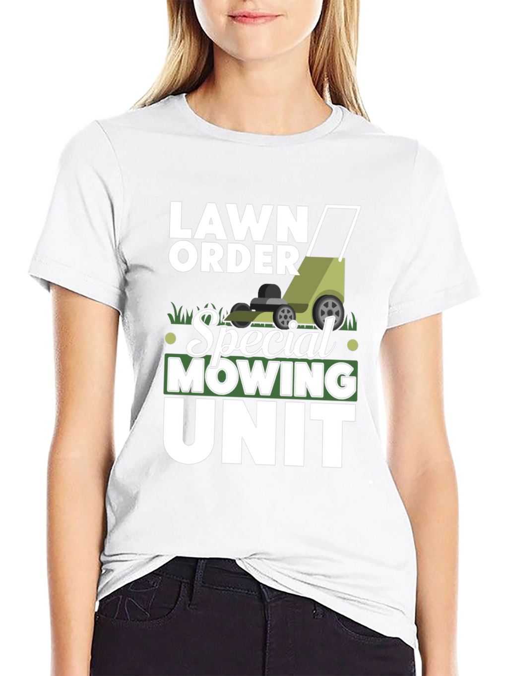 Lawn Order Special Mowing Unit Black T-Shirt