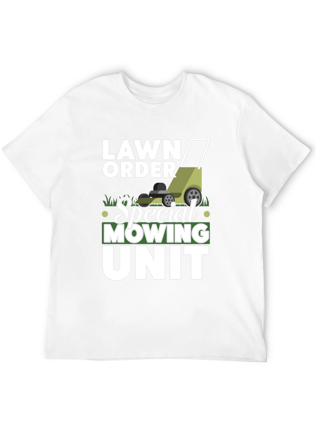 Lawn Order Special Mowing Unit Black T-Shirt