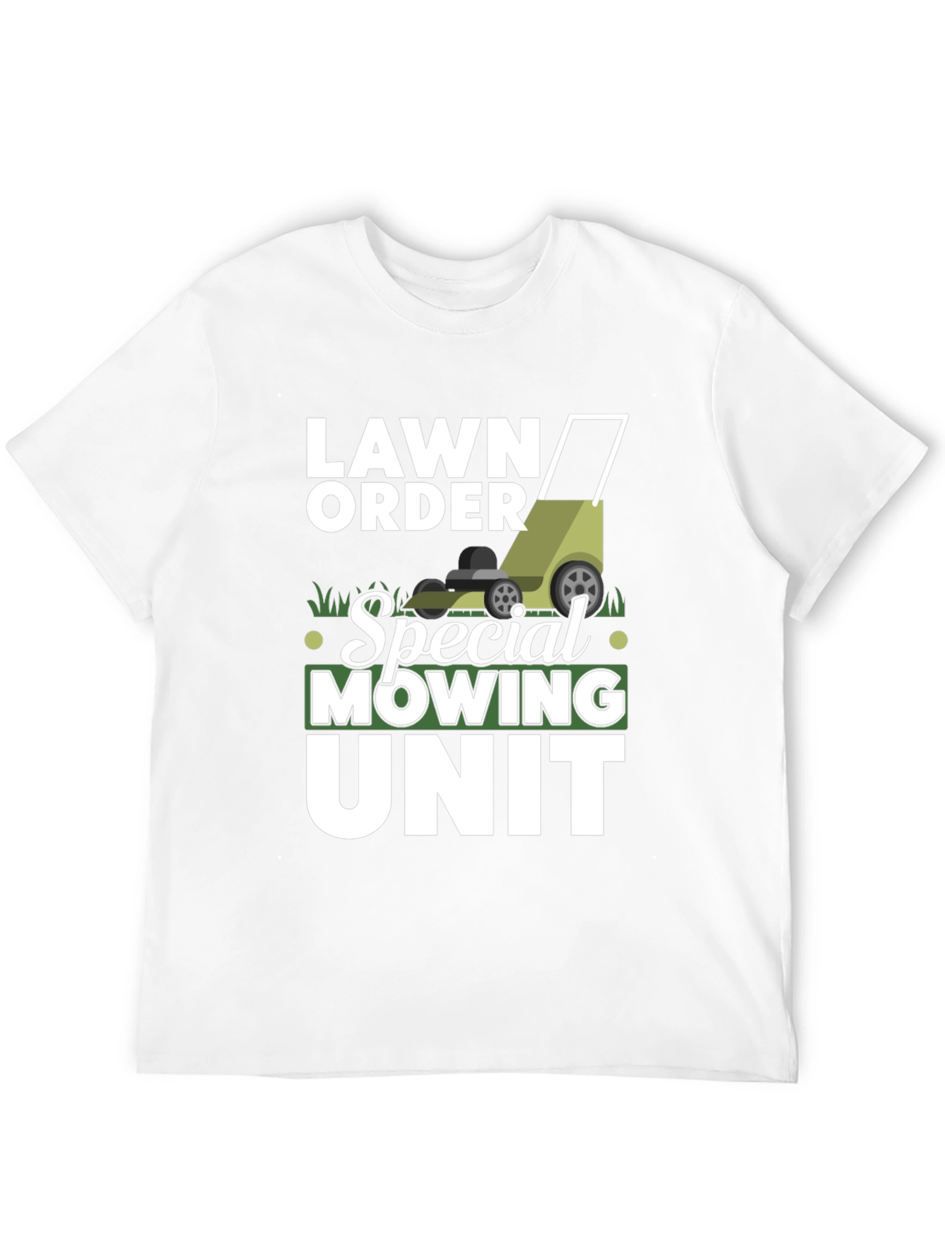 Lawn Order Special Mowing Unit Black T-Shirt