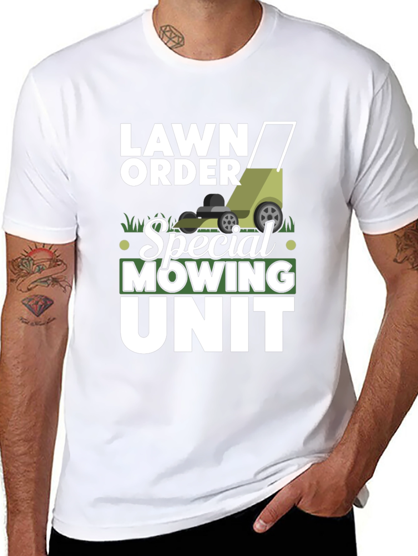 Lawn Order Special Mowing Unit Black T-Shirt