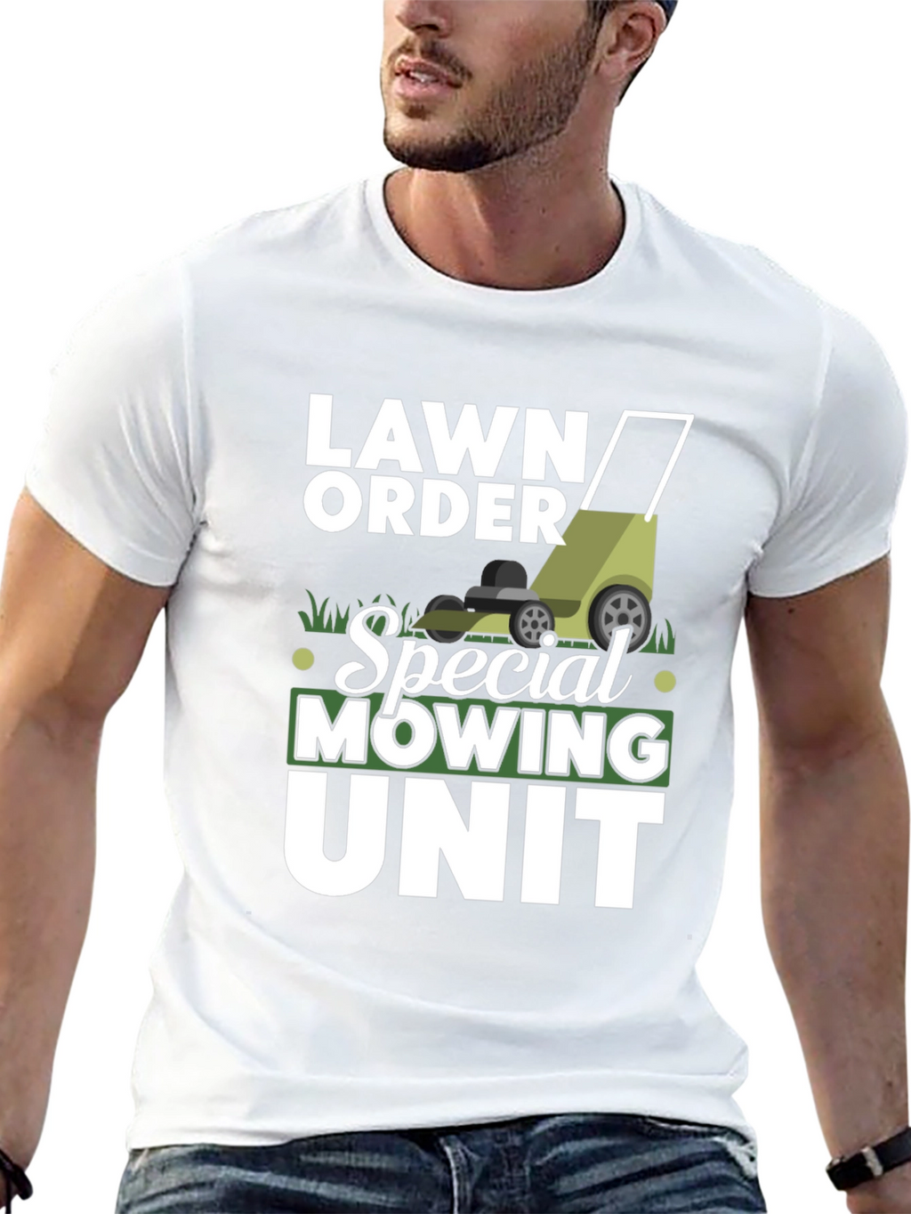 Lawn Order Special Mowing Unit Black T-Shirt