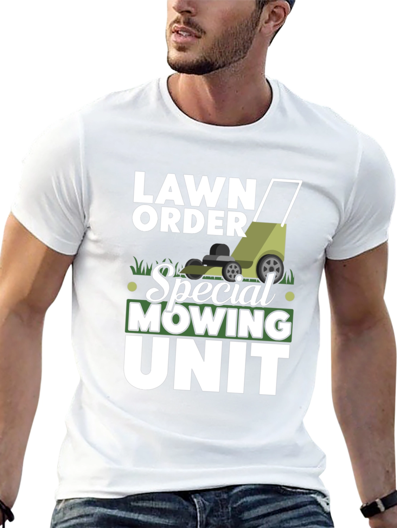Lawn Order Special Mowing Unit Black T-Shirt