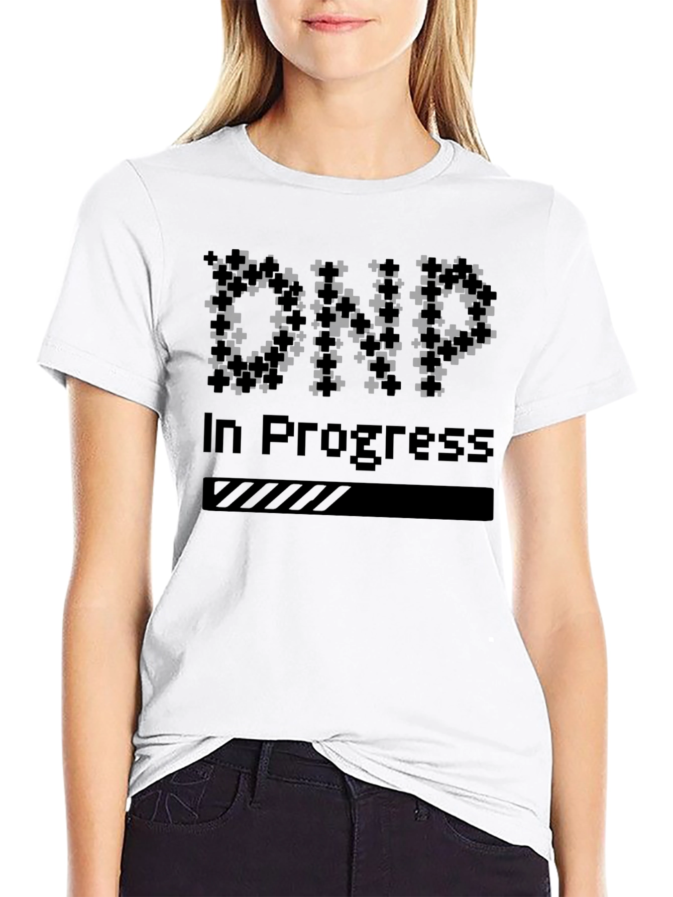 DNP In Progress Mens Black T-Shirt