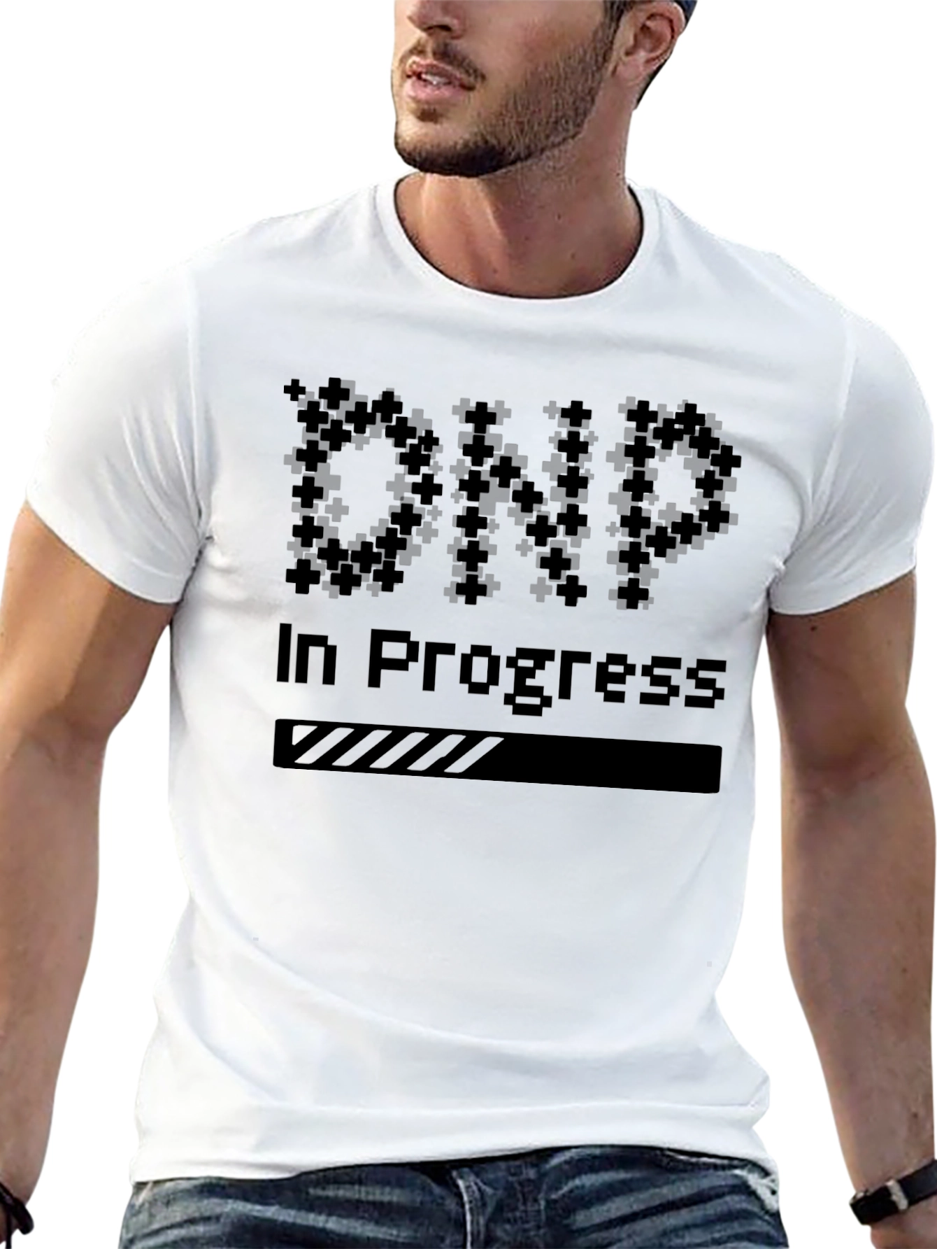 DNP In Progress Mens Black T-Shirt