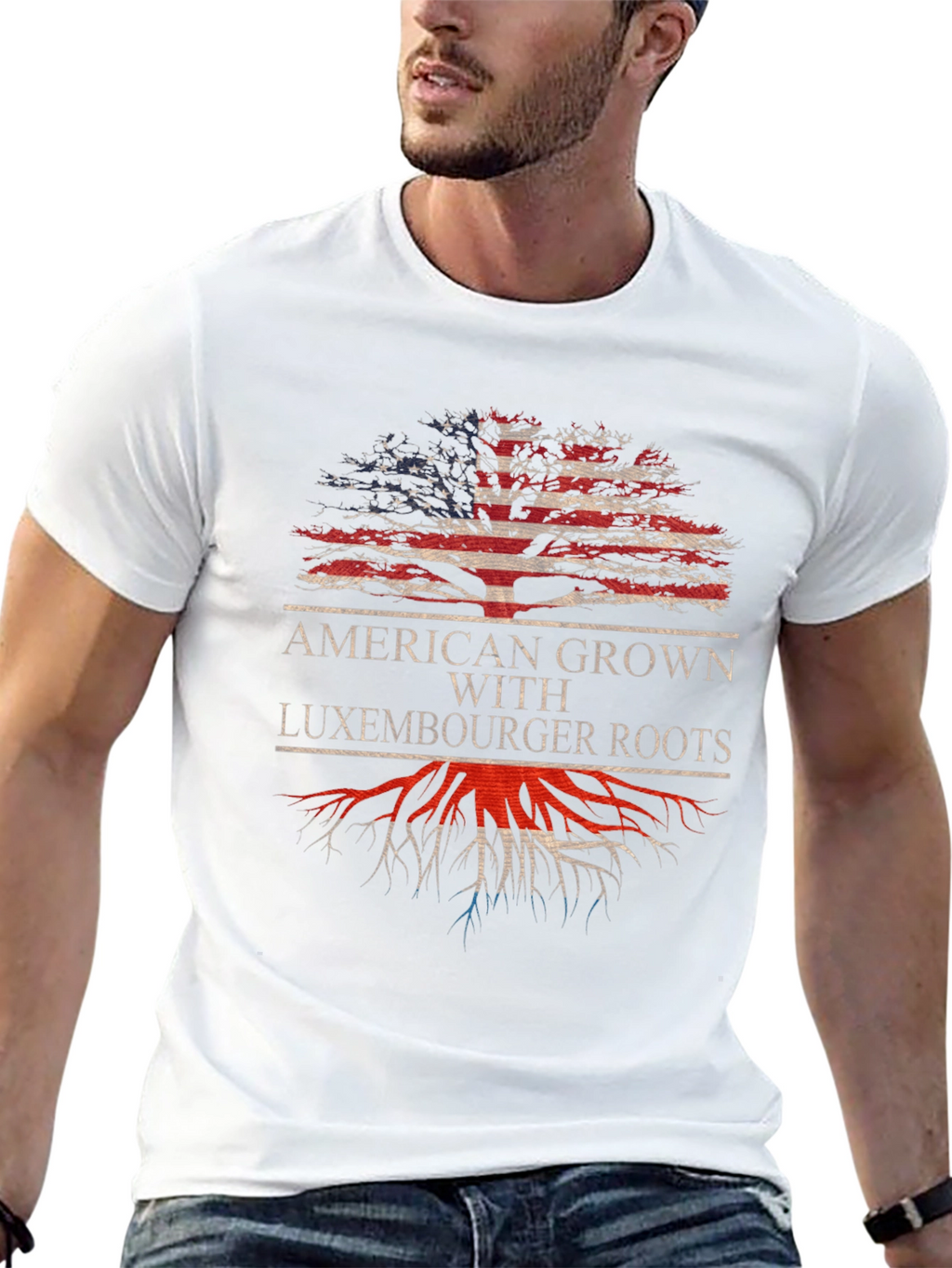American Grown Luxembourg Roots T-Shirt