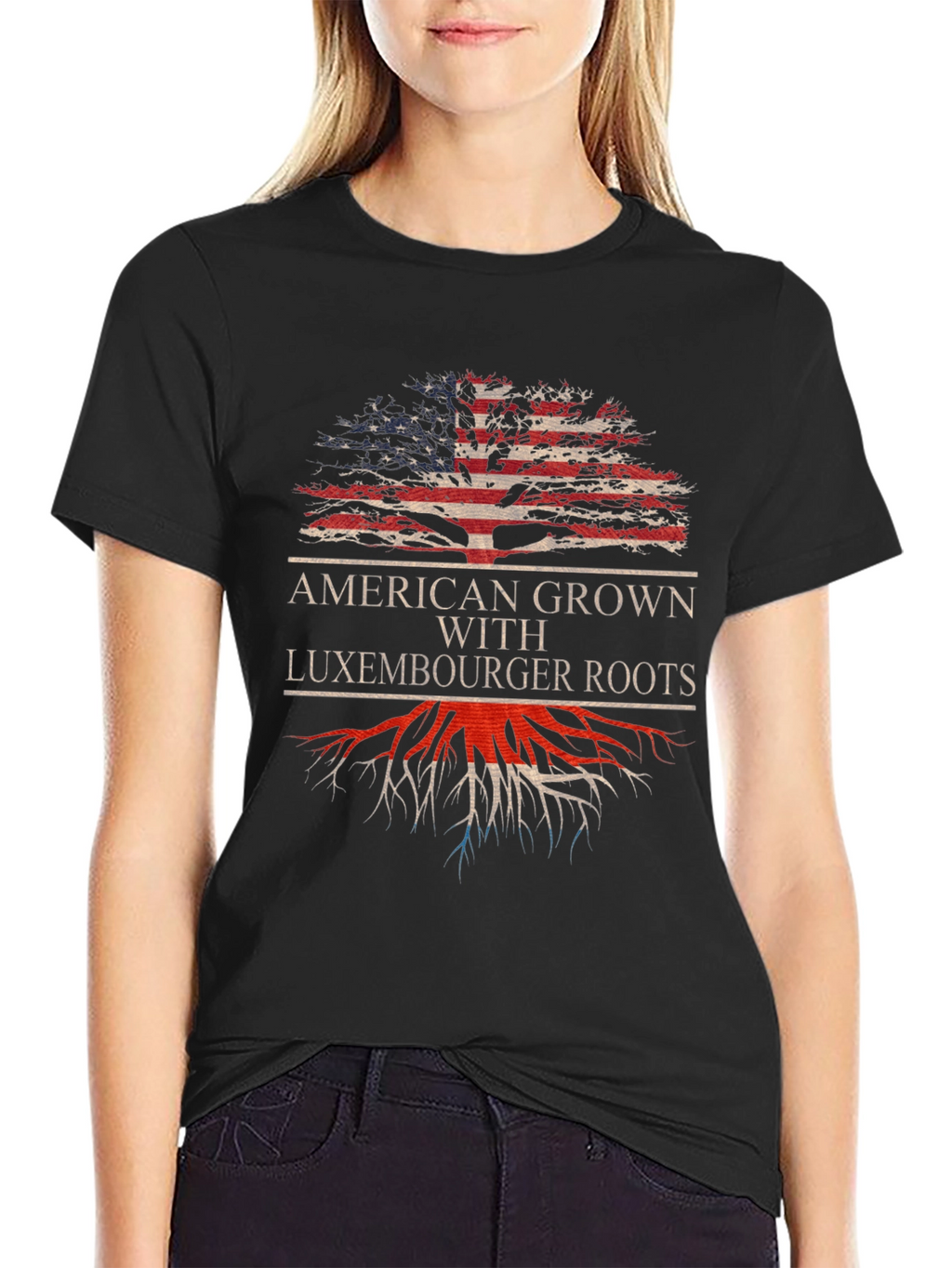 American Grown Luxembourg Roots T-Shirt