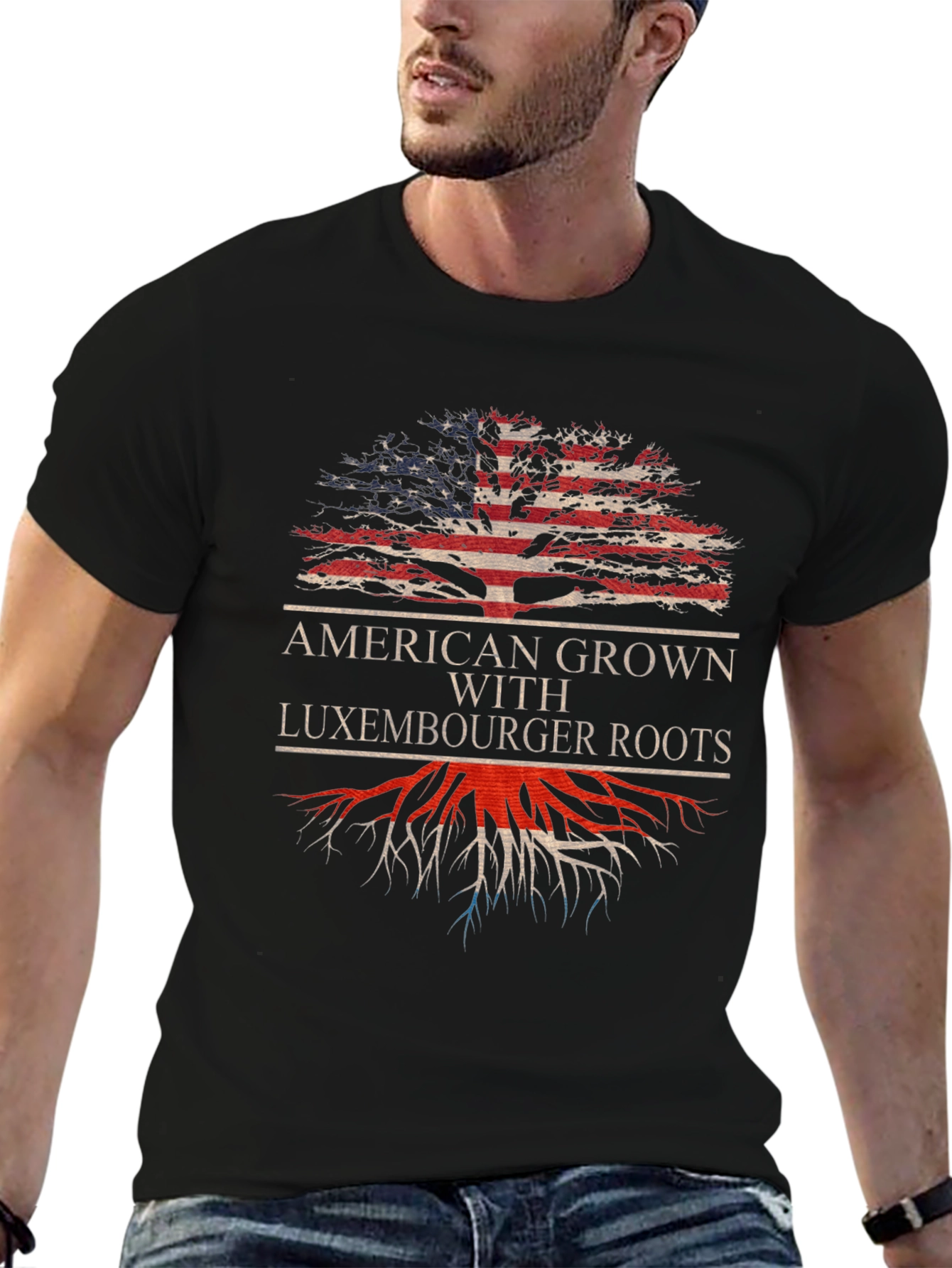 American Grown Luxembourg Roots T-Shirt