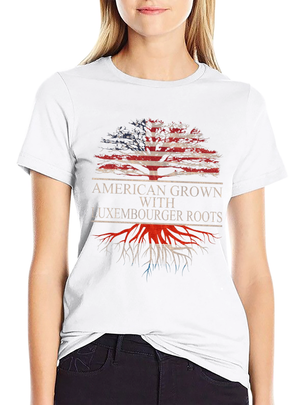 American Grown Luxembourg Roots T-Shirt