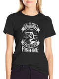 Fishing Retirement Plan Graphic T-Shirt