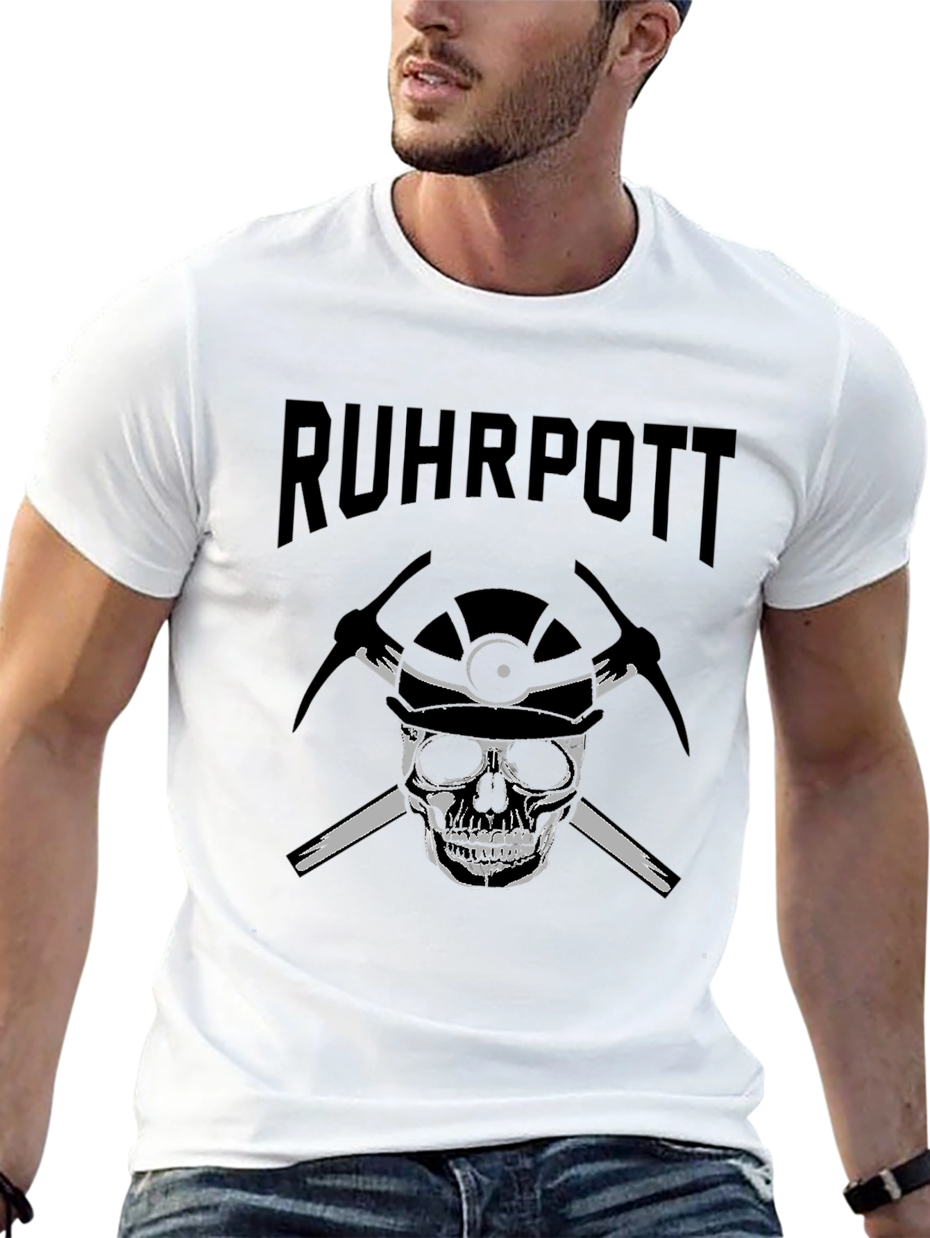 Ruhrpott Miner Skull T-Shirt