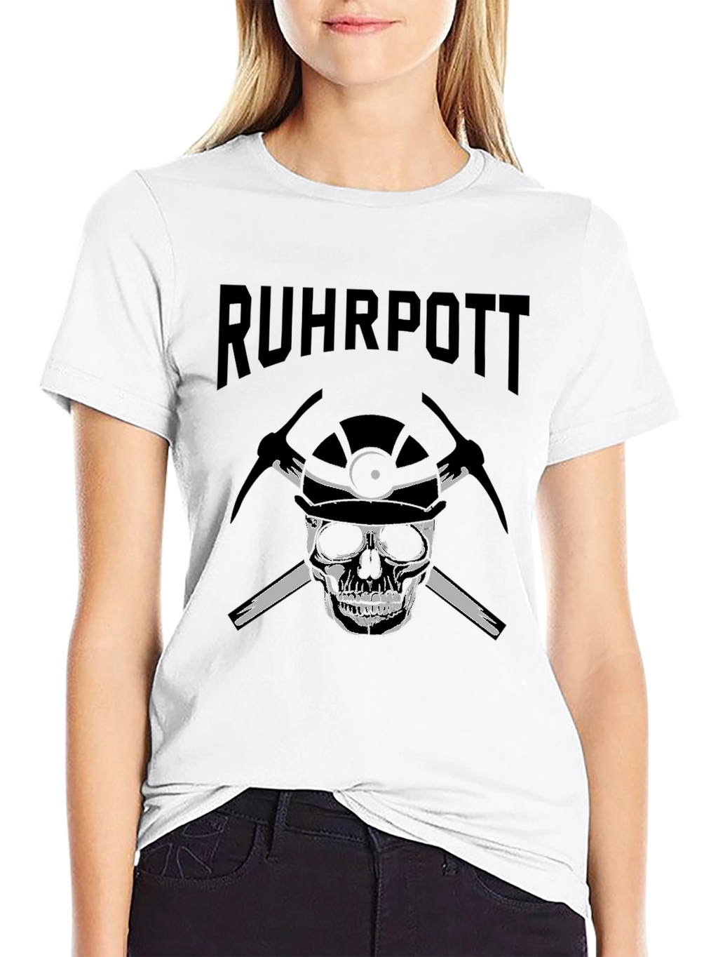 Ruhrpott Miner Skull T-Shirt