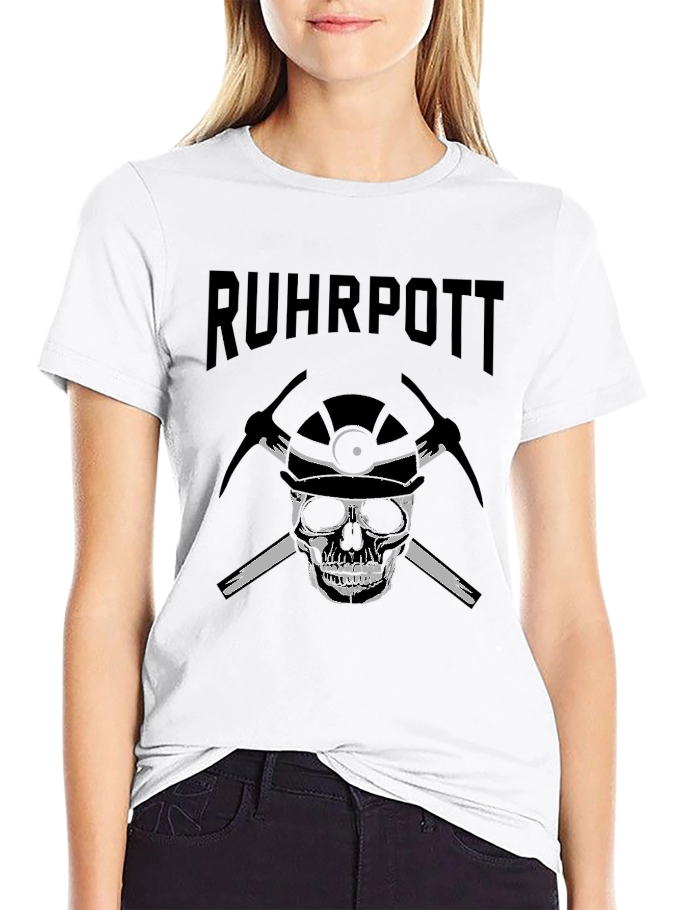 Ruhrpott Miner Skull T-Shirt