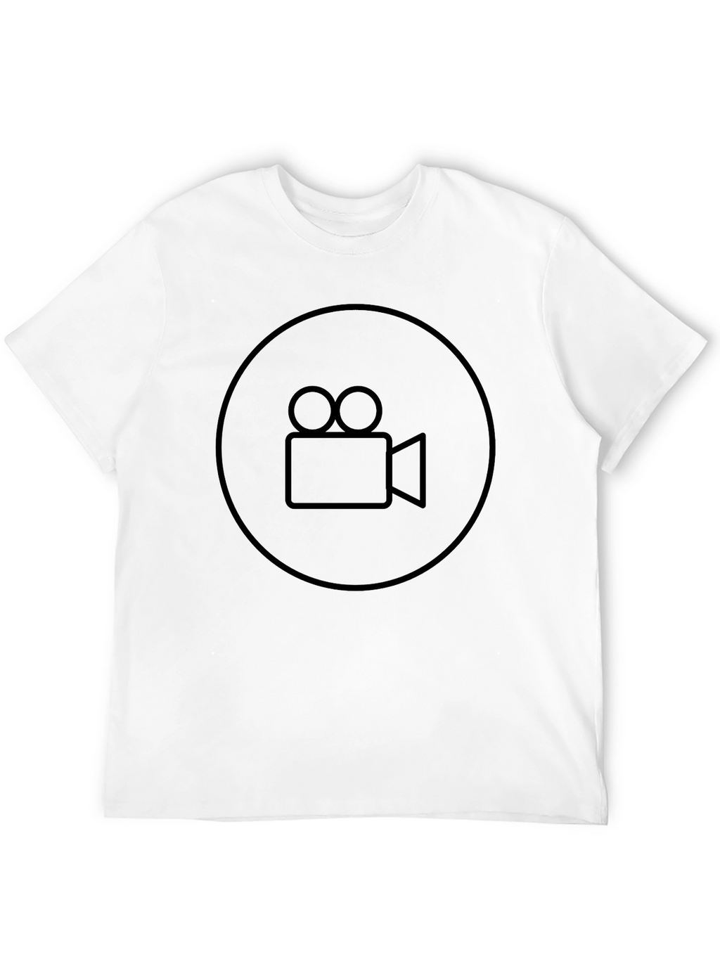 Film Camera Graphic Tee - Movie Lover Shirt