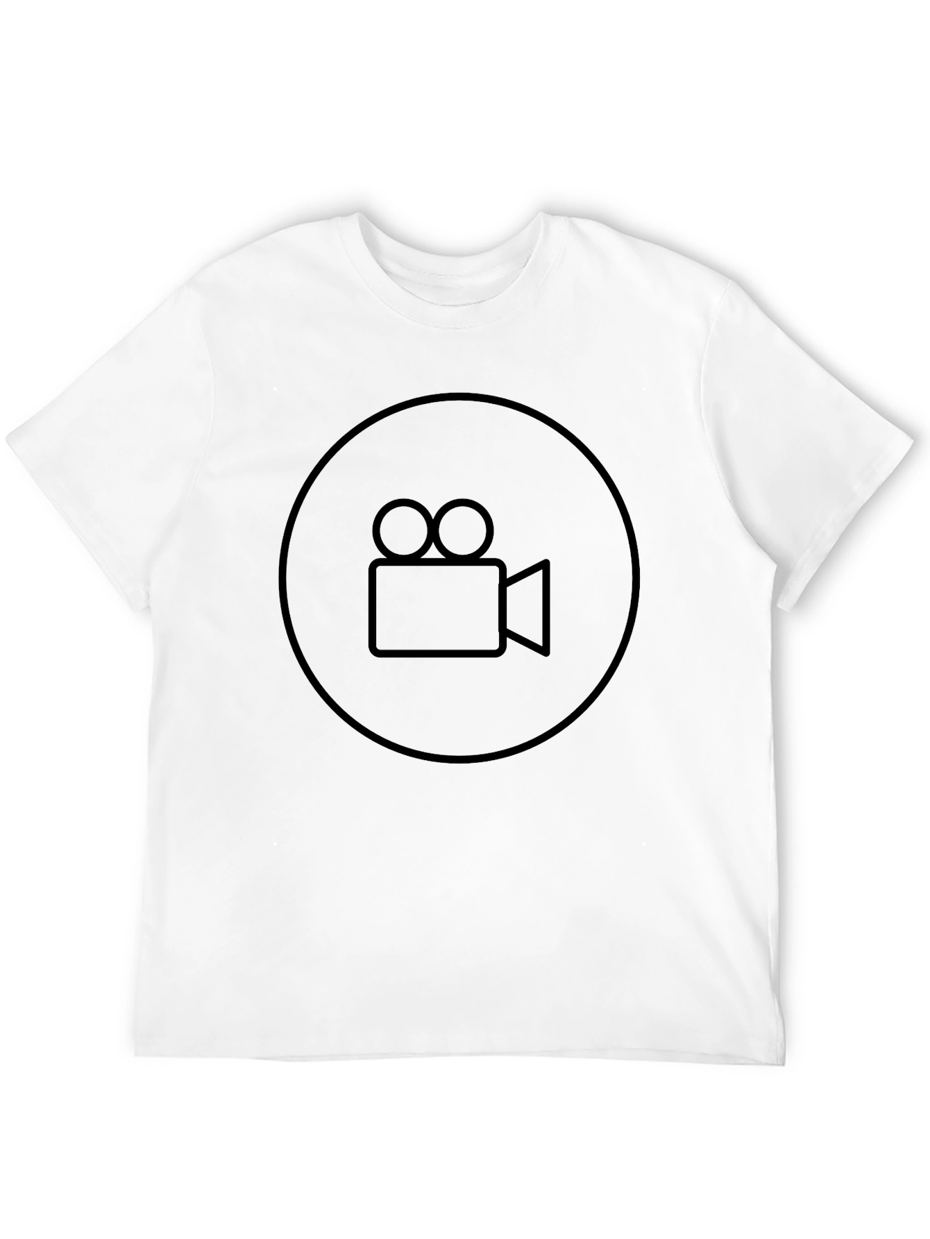 Film Camera Graphic Tee - Movie Lover Shirt