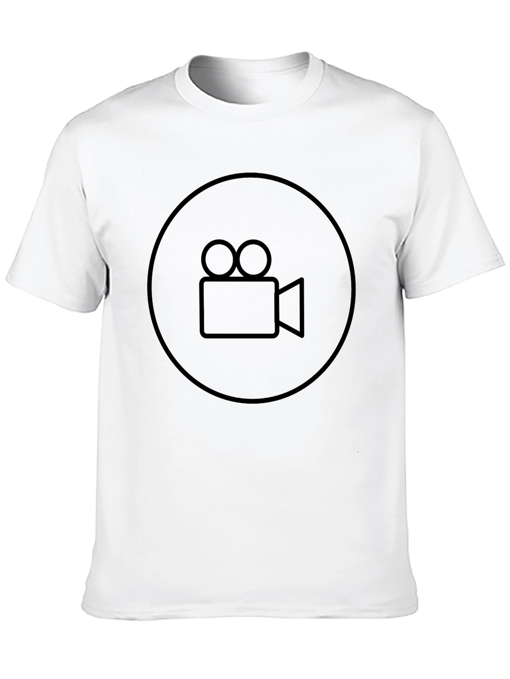 Film Camera Graphic Tee - Movie Lover Shirt