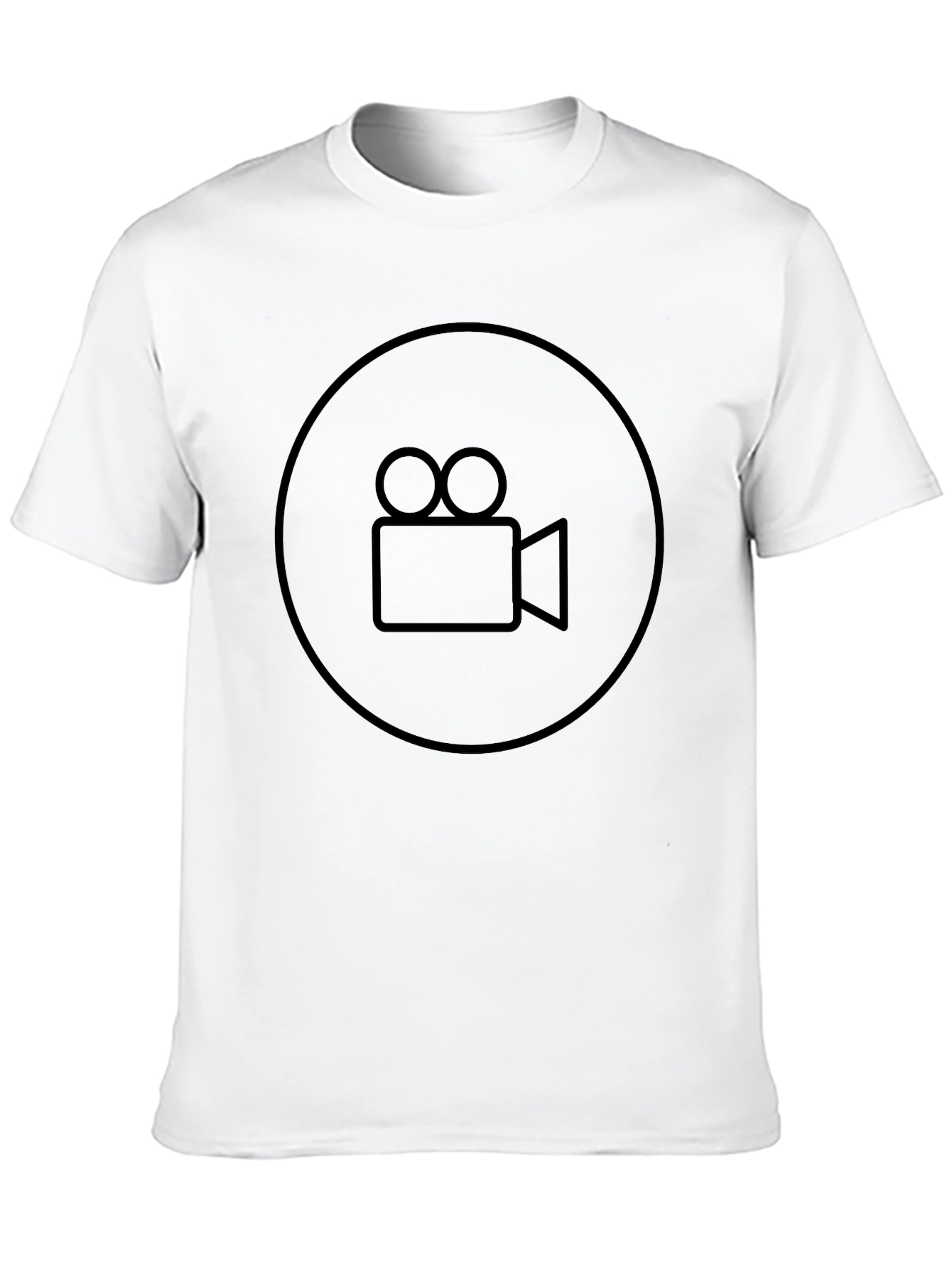 Film Camera Graphic Tee - Movie Lover Shirt