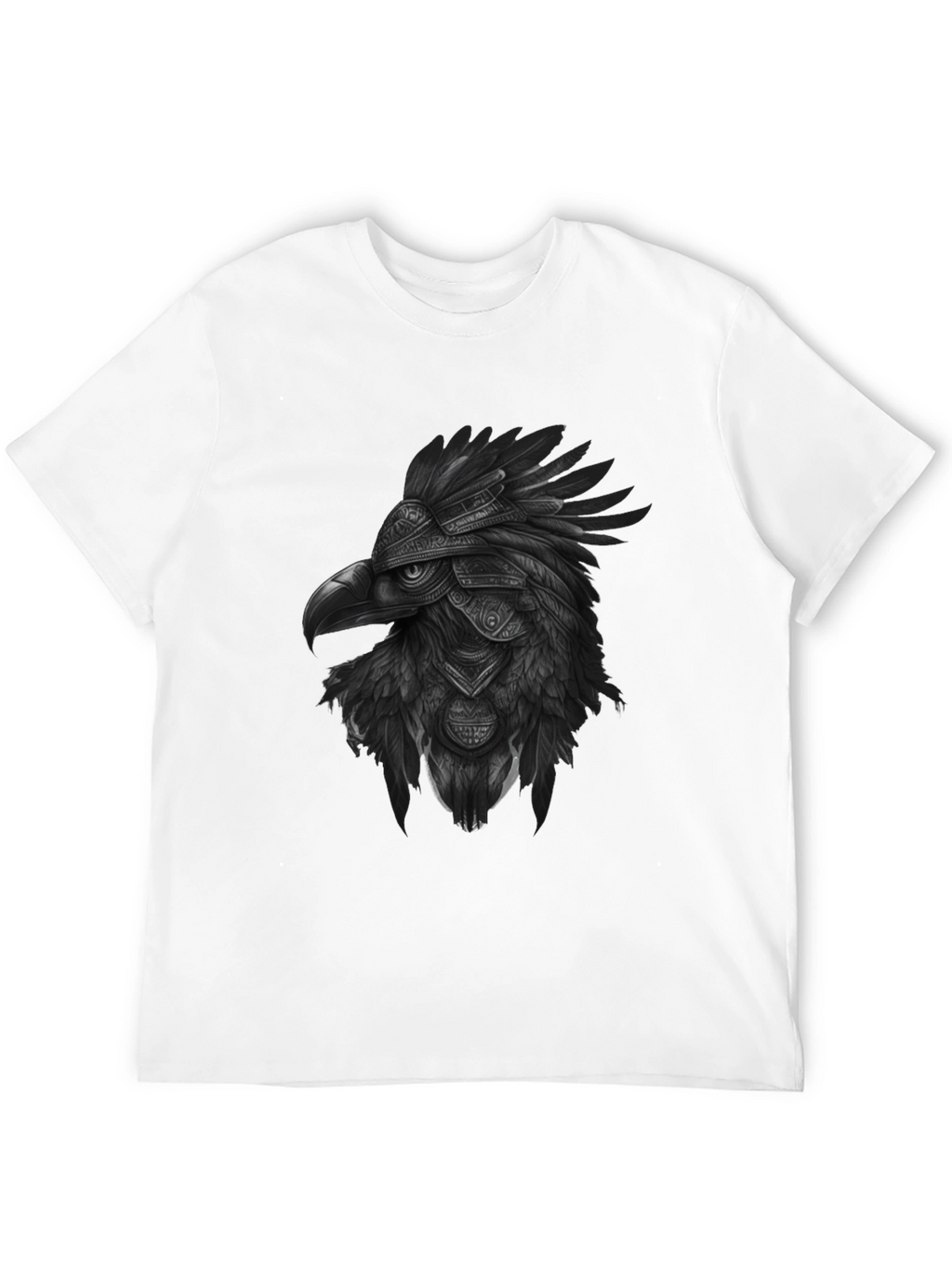 Aztec Eagle Warrior Black T-Shirt