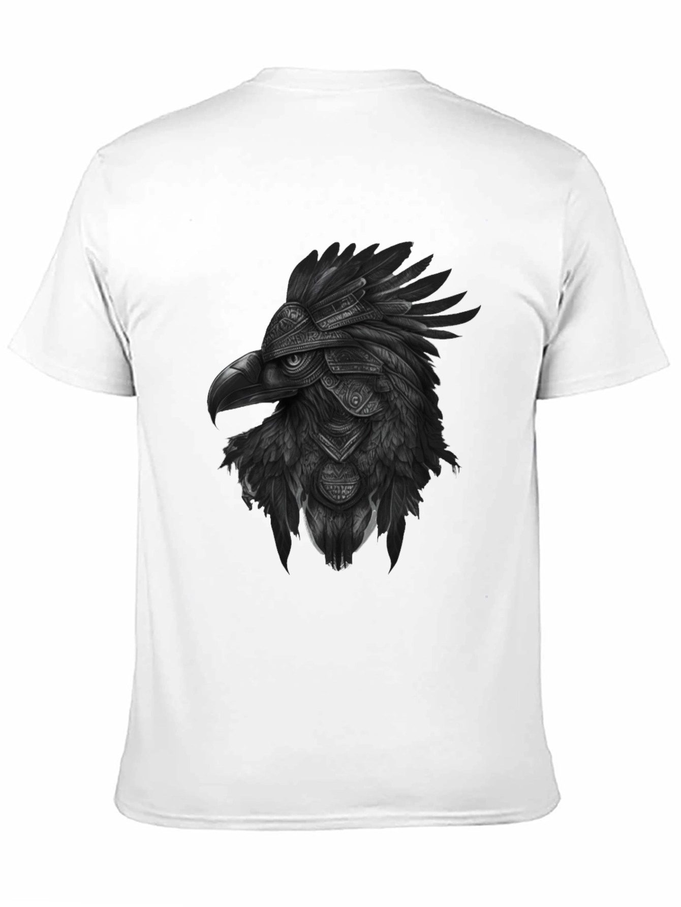 Aztec Eagle Warrior Black T-Shirt