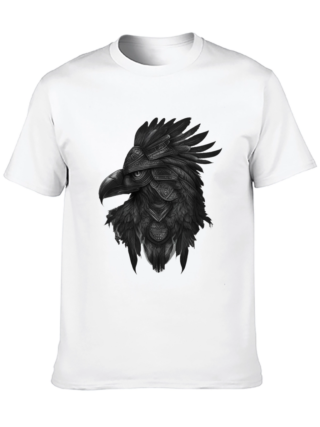 Aztec Eagle Warrior Black T-Shirt