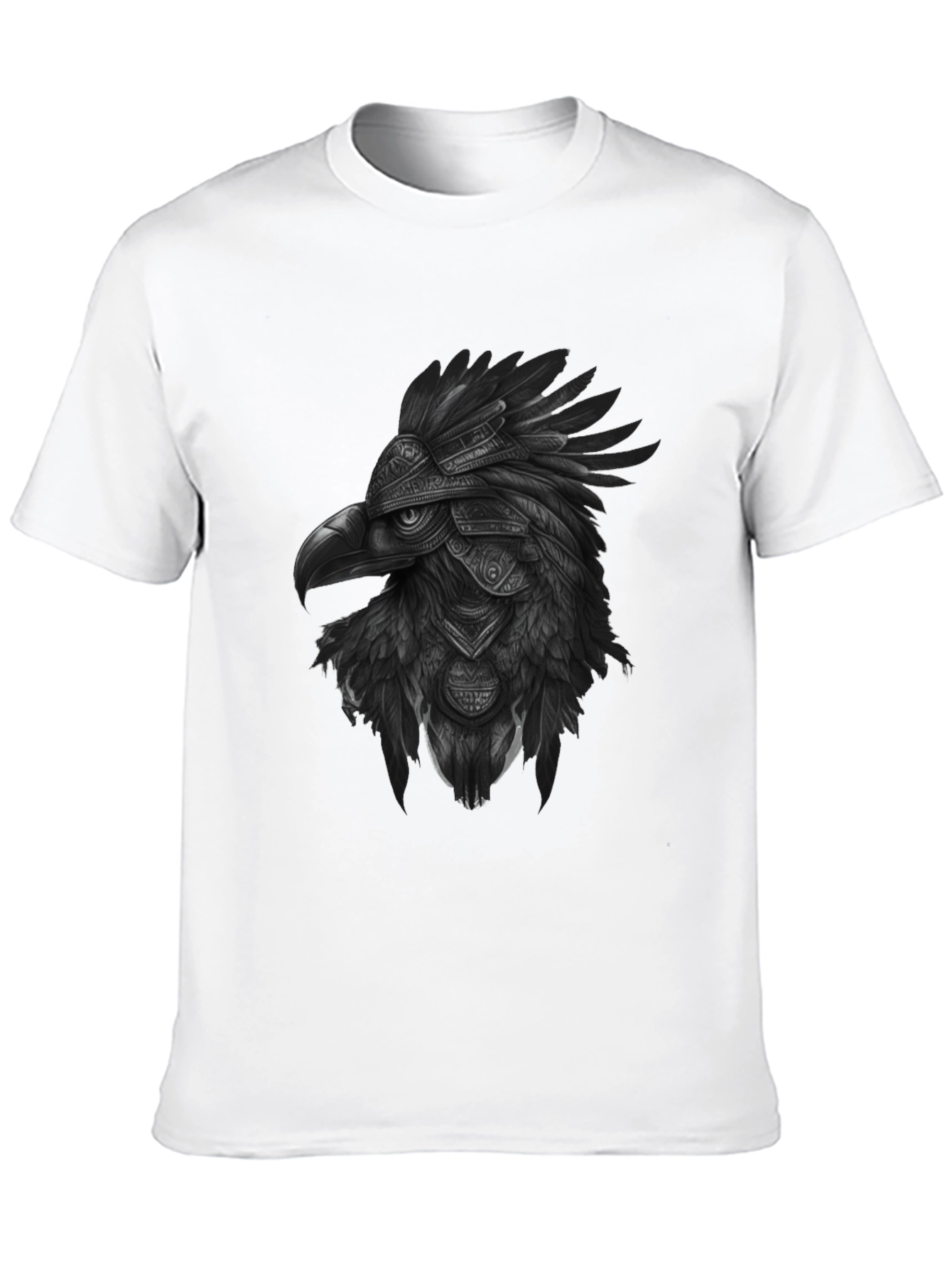 Aztec Eagle Warrior Black T-Shirt