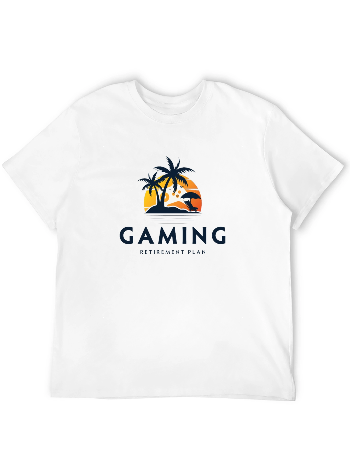 Gaming Beach Vibes T-Shirt - Casual Gamer Style