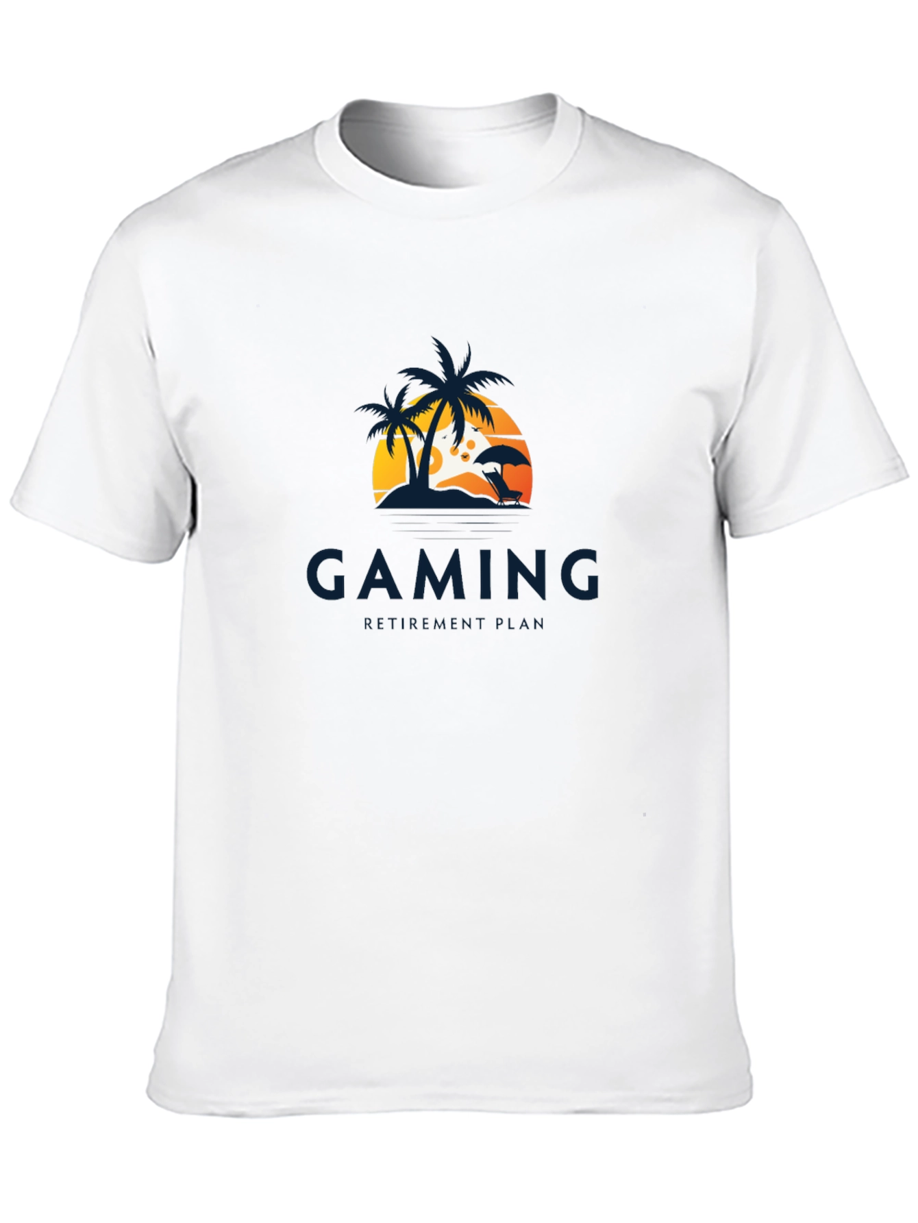 Gaming Beach Vibes T-Shirt - Casual Gamer Style