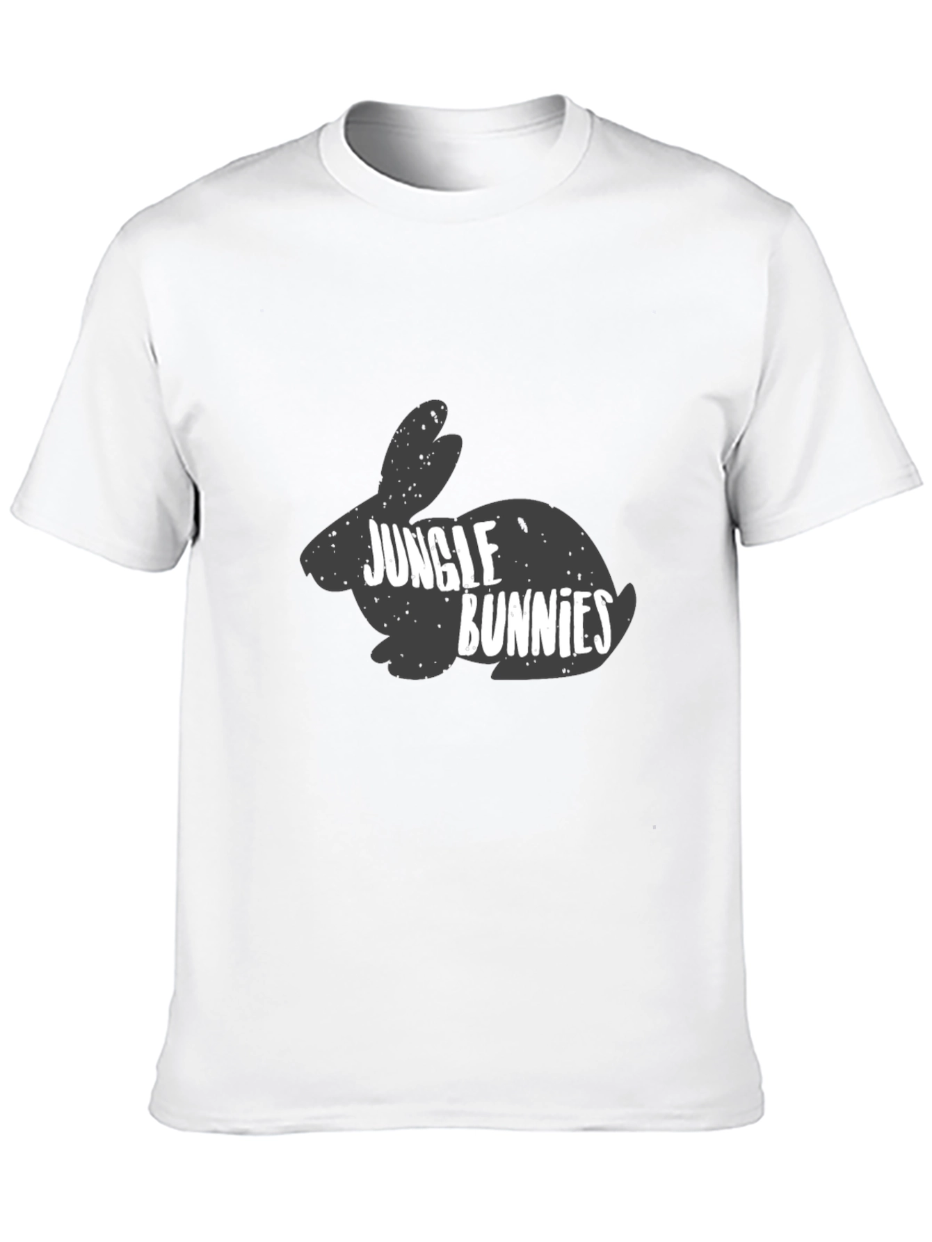 Jungle Bunnies Black T-Shirt