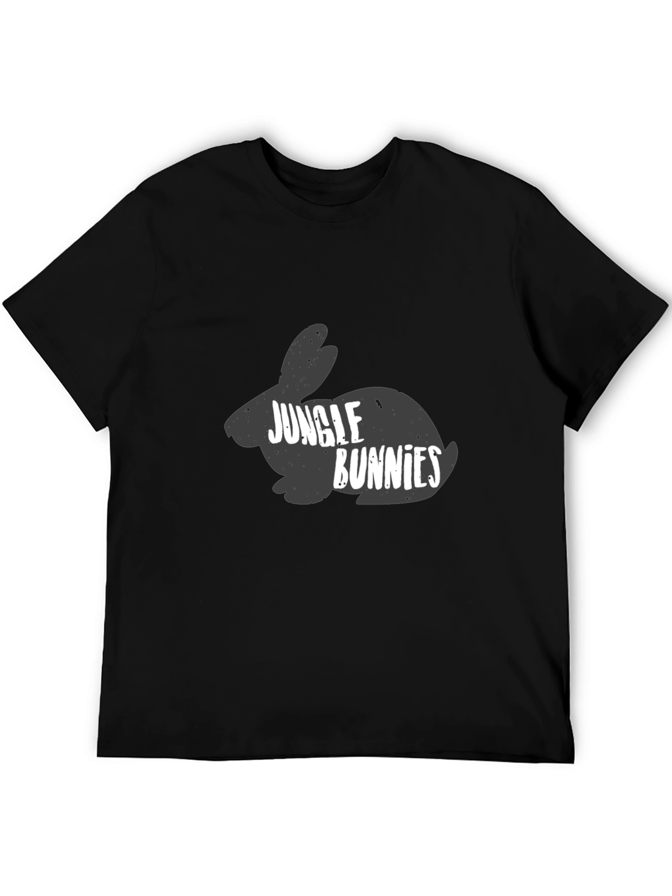 Jungle Bunnies Black T-Shirt