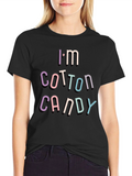 Im Cotton Candy Graphic T-Shirt