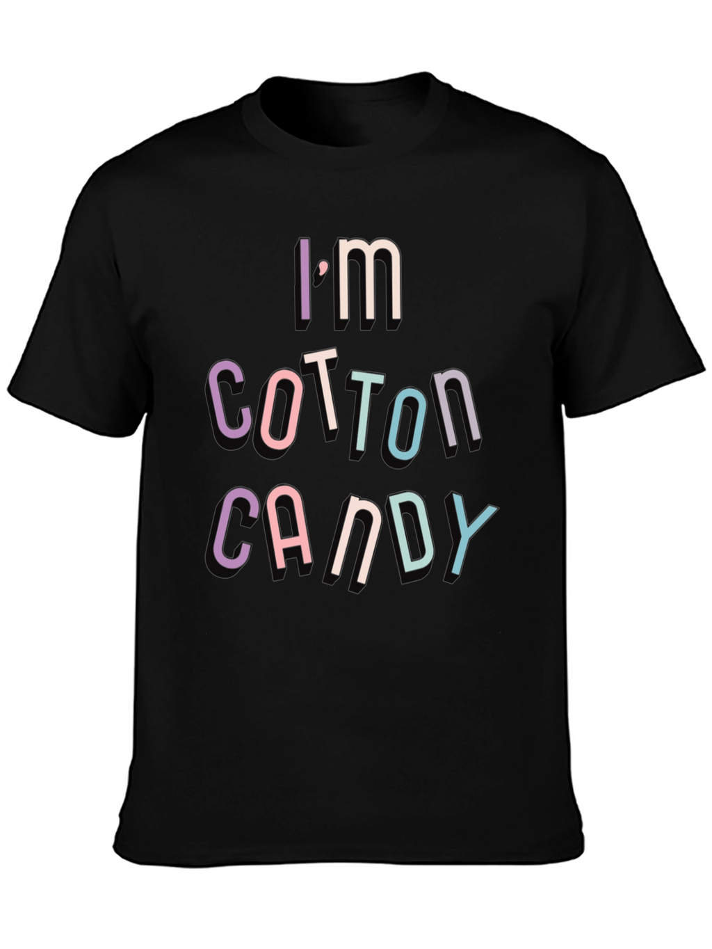 Im Cotton Candy Graphic T-Shirt