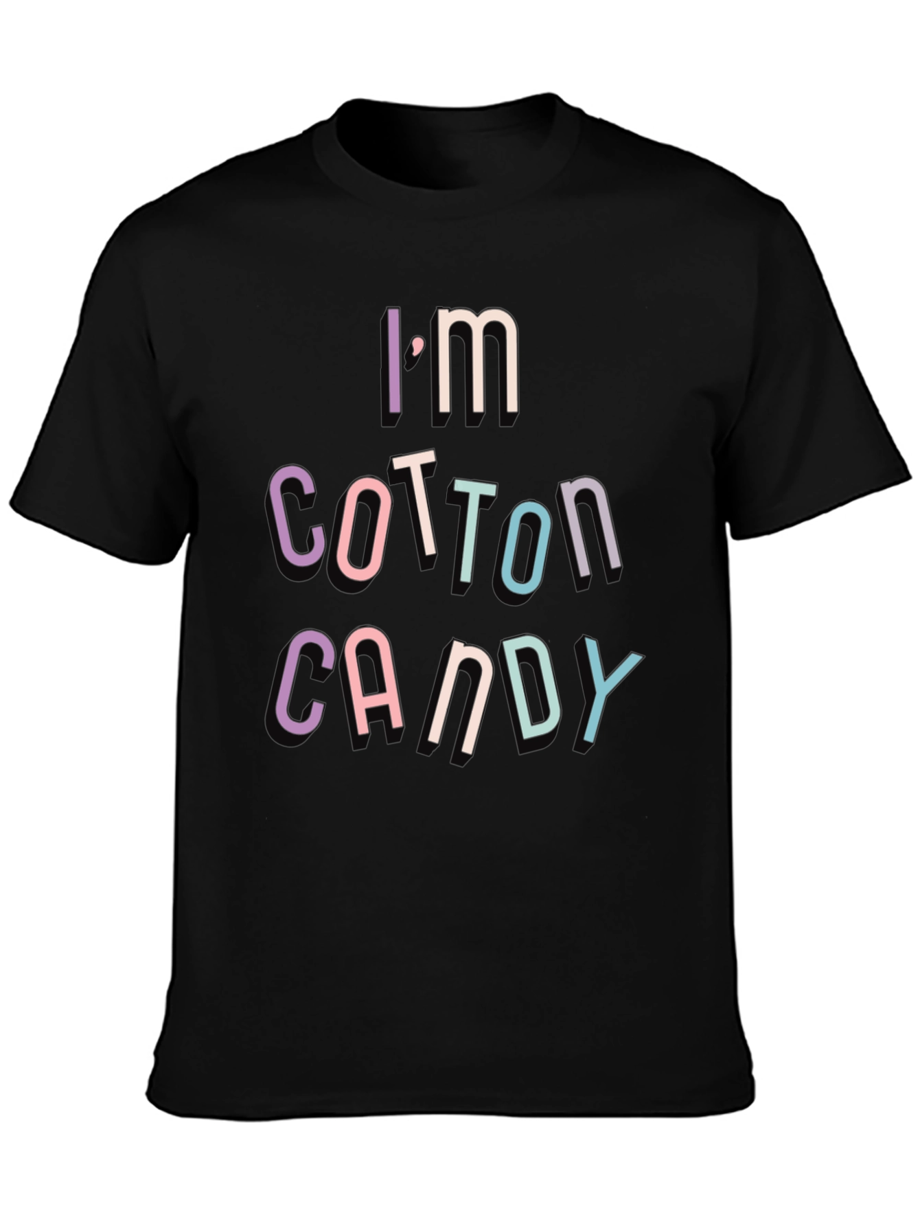 Im Cotton Candy Graphic T-Shirt