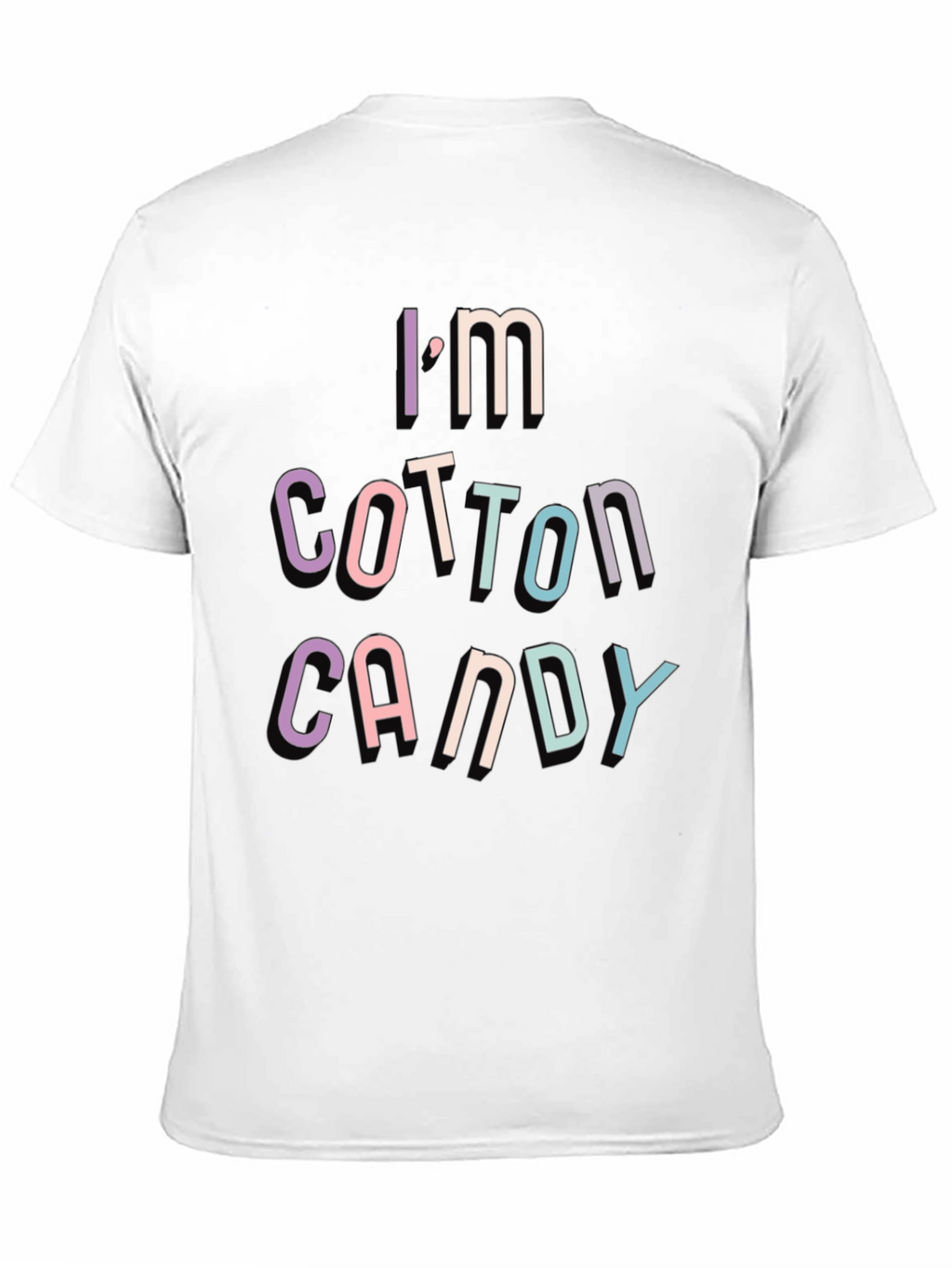 Im Cotton Candy Graphic T-Shirt