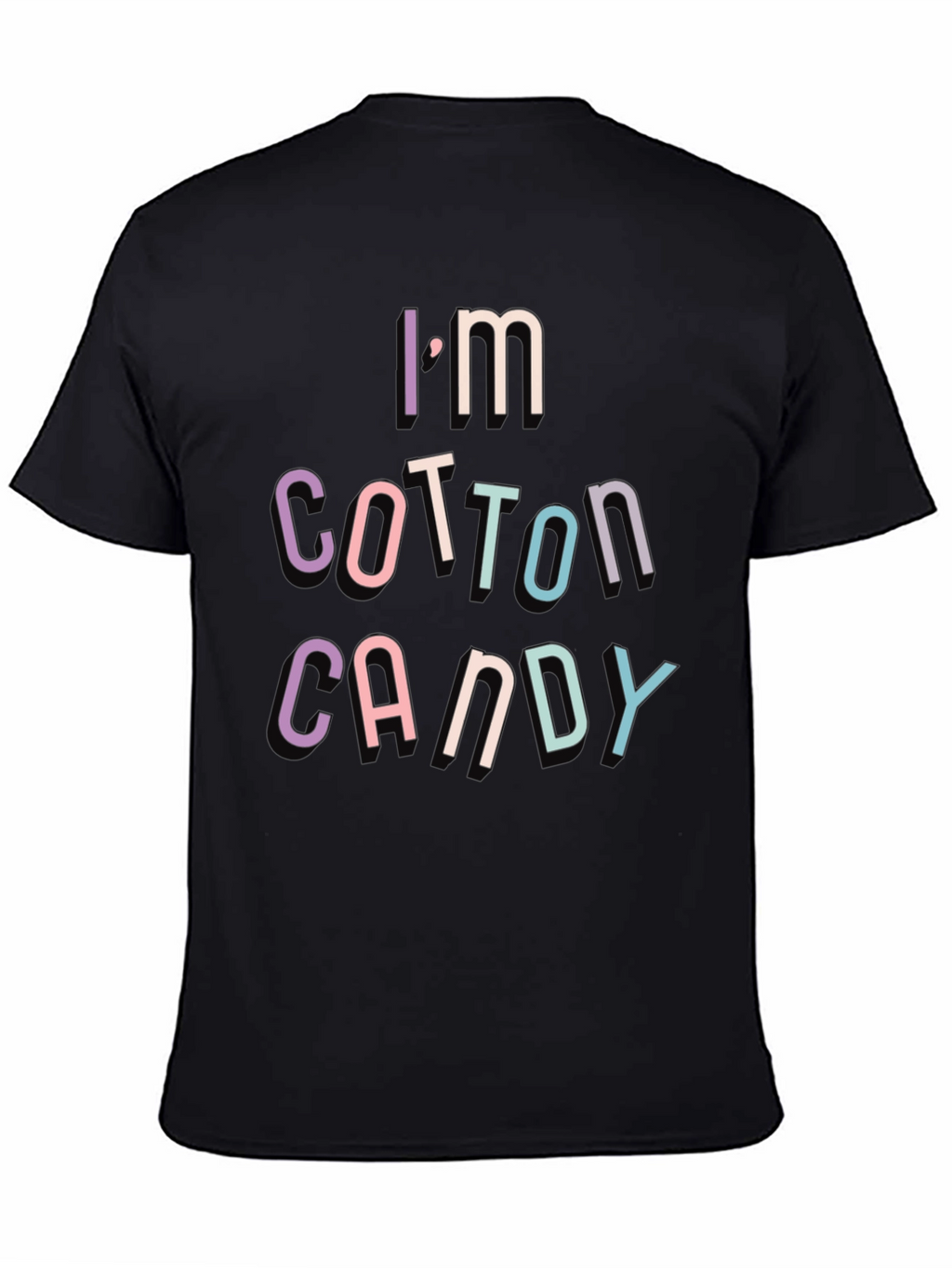 Im Cotton Candy Graphic T-Shirt