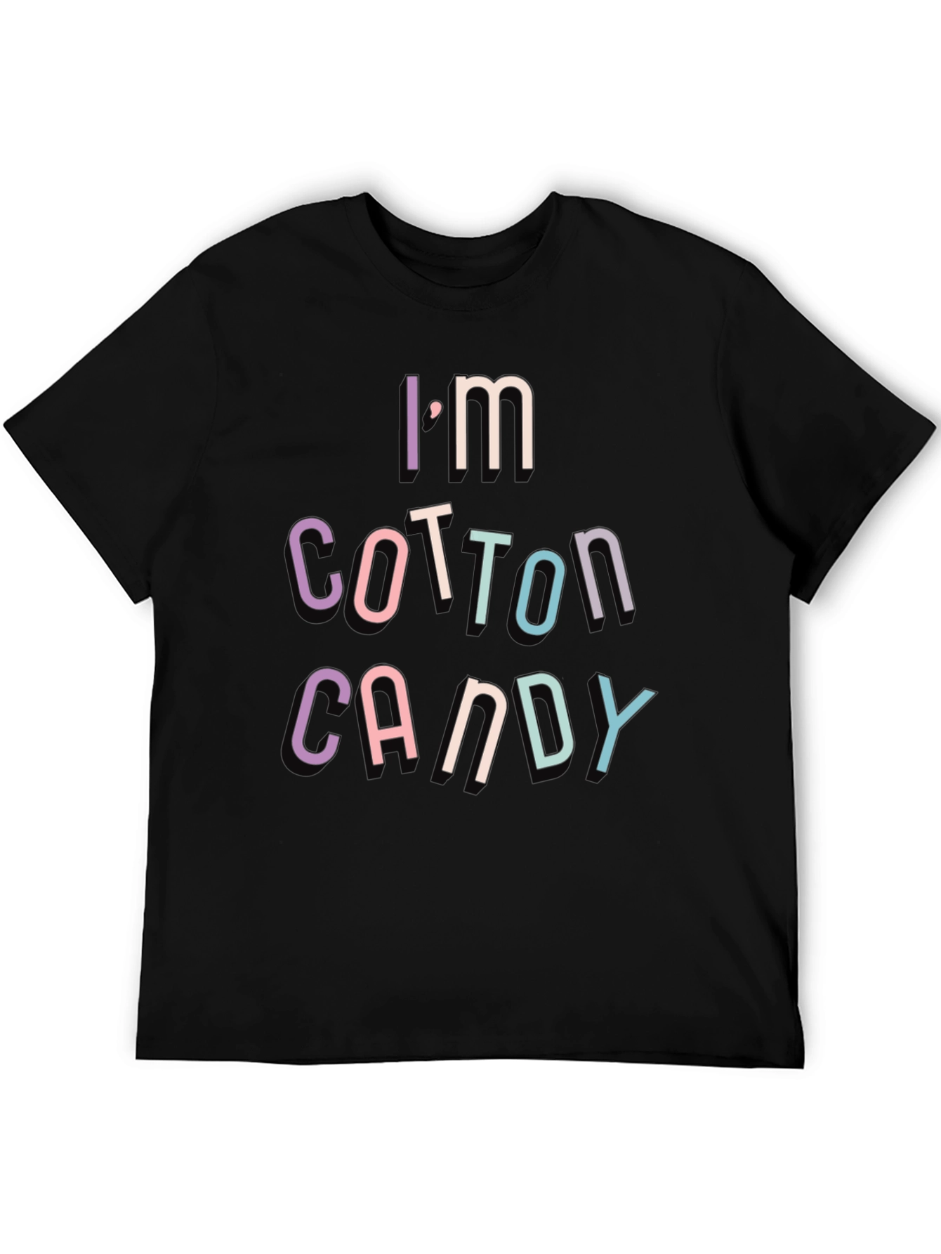 Im Cotton Candy Graphic T-Shirt