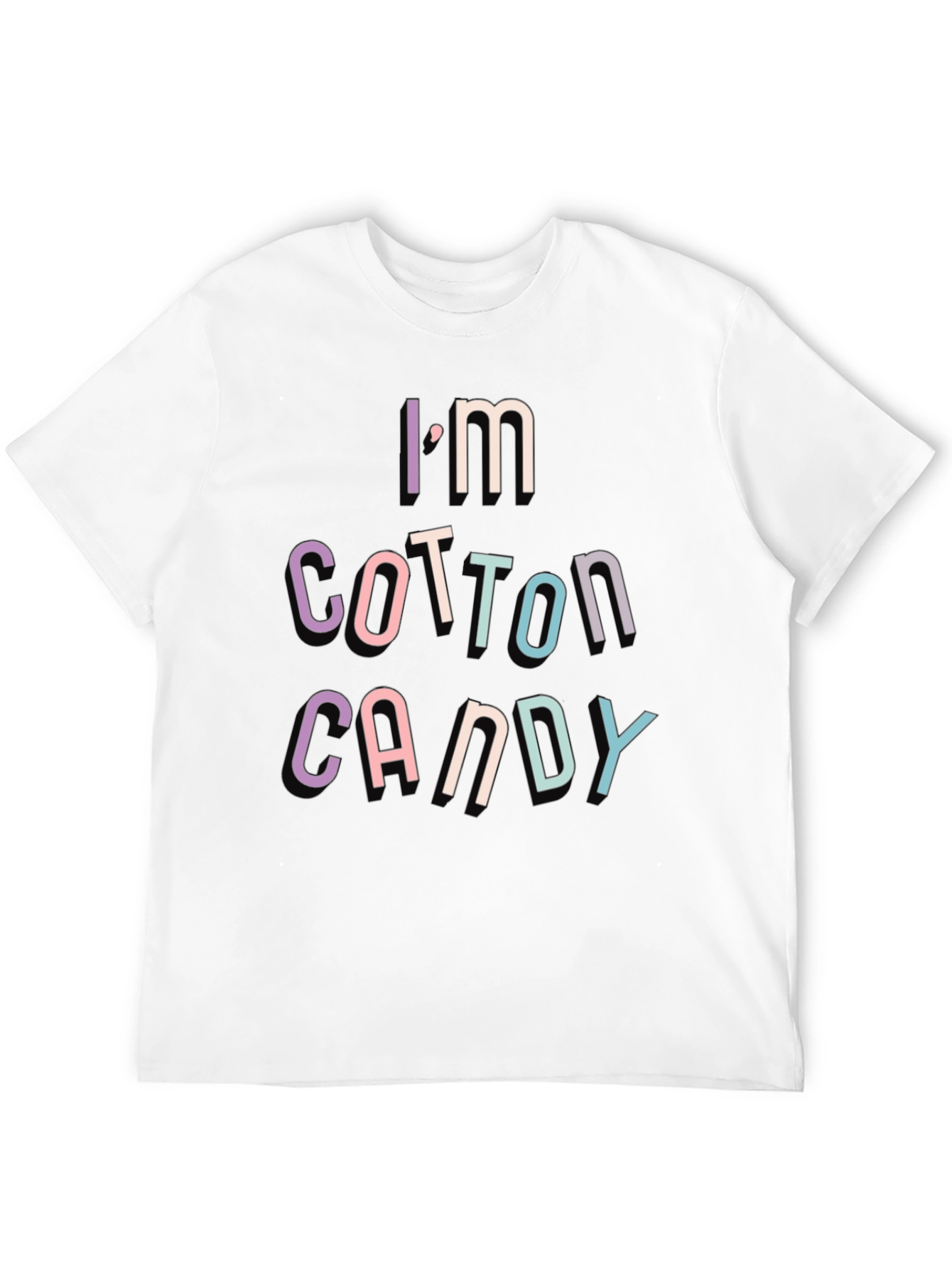 Im Cotton Candy Graphic T-Shirt