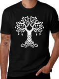 Celtic Tree of Life Black T-Shirt