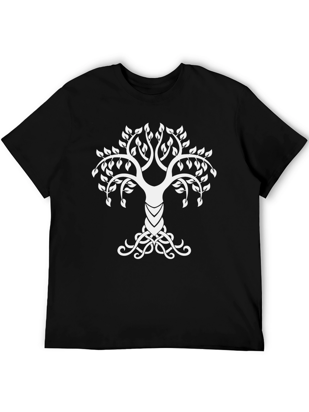 Celtic Tree of Life Black T-Shirt