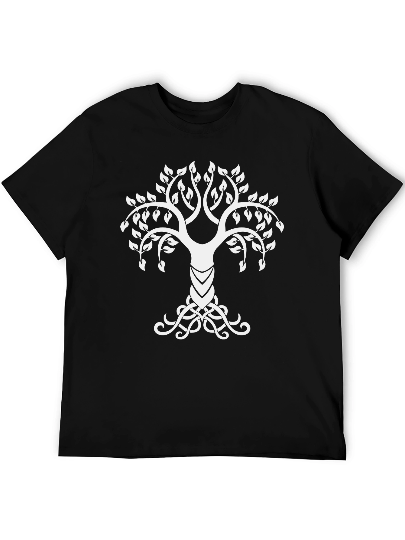 Celtic Tree of Life Black T-Shirt