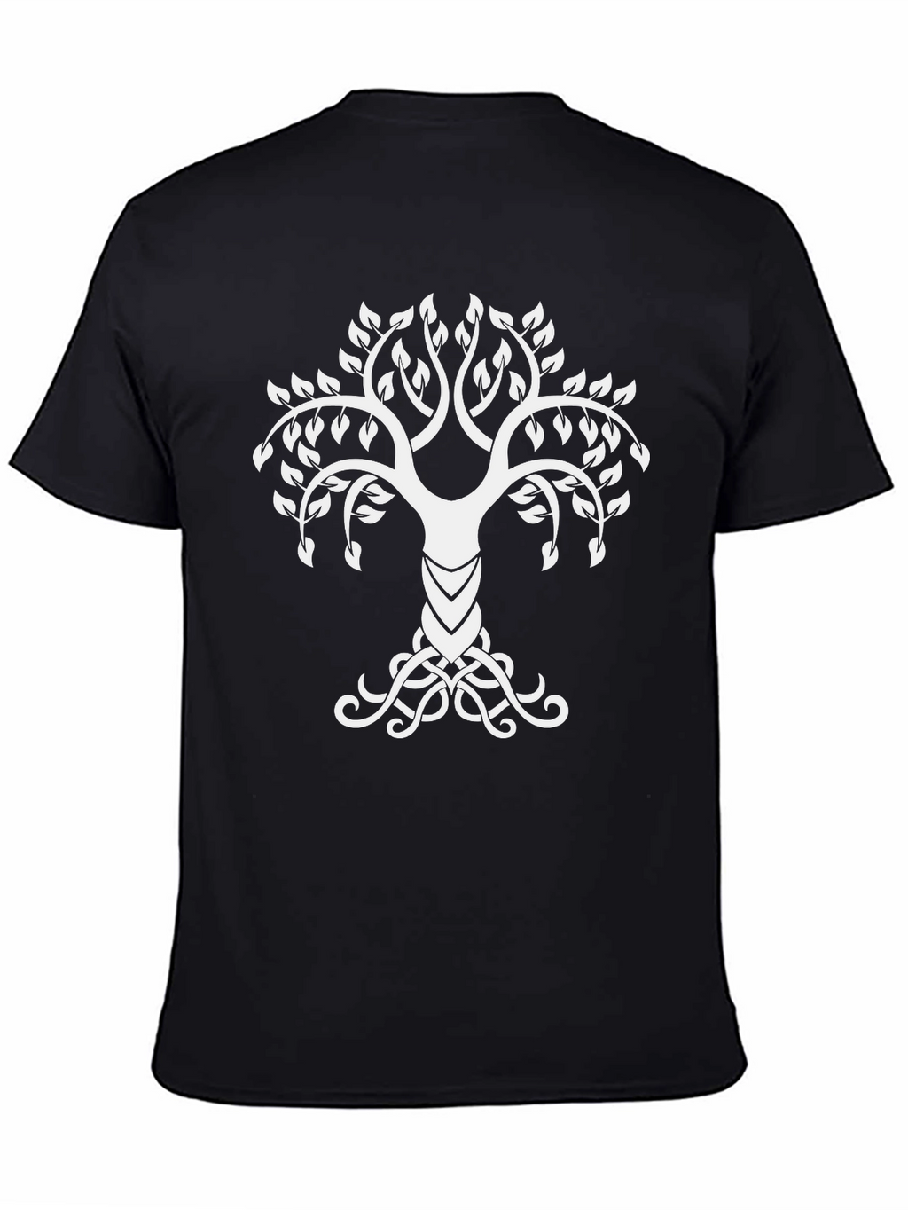 Celtic Tree of Life Black T-Shirt